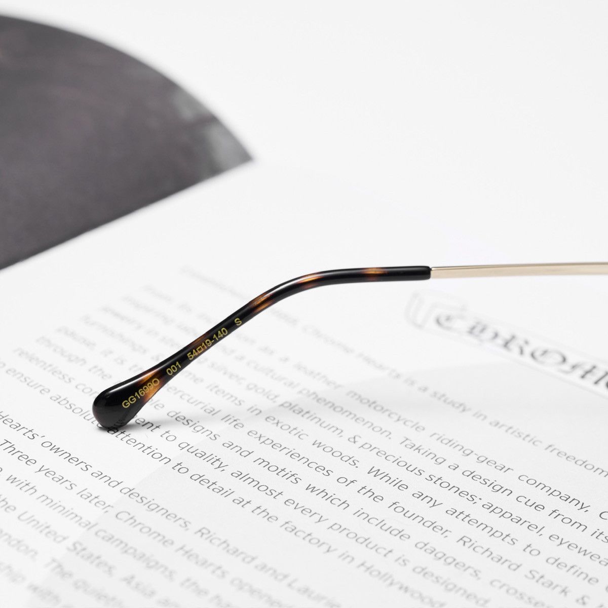 Gucci GUCCI GG1699O 001 GLASSES Size ONE SIZE - 5 Thumbnail