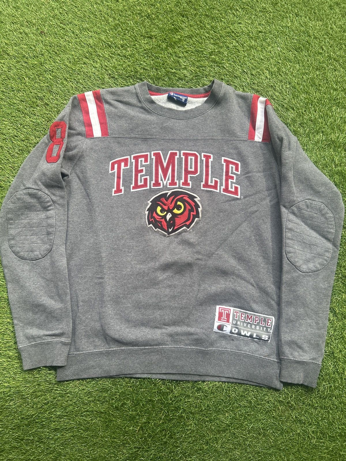Champion Temple University Owls Champion Heritage Stitch Sweatshirt Size US S / EU 44-46 / 1 - 1 Thumbnail