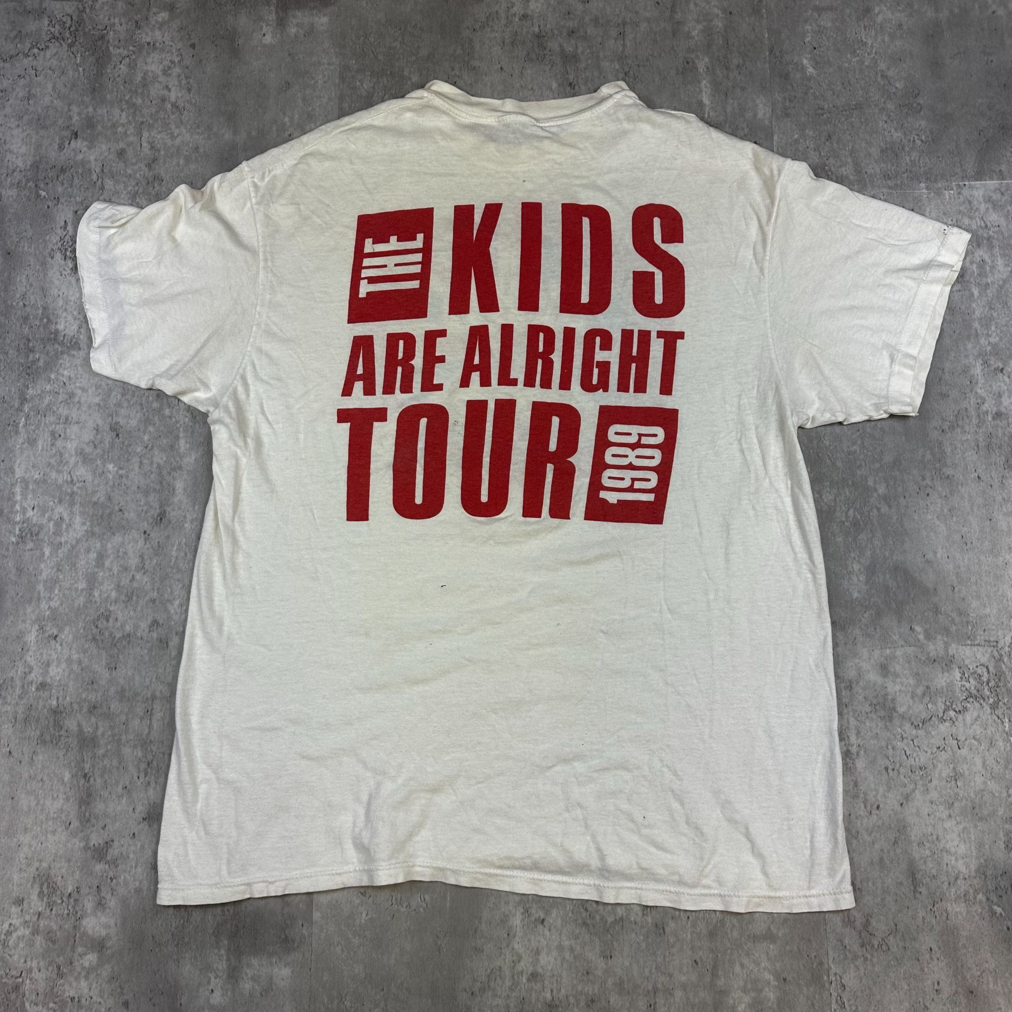 Vintage 80's The Who "The Kids Are Alright" Tour Tee (M) Size US M / EU 48-50 / 2 - 2 Thumbnail