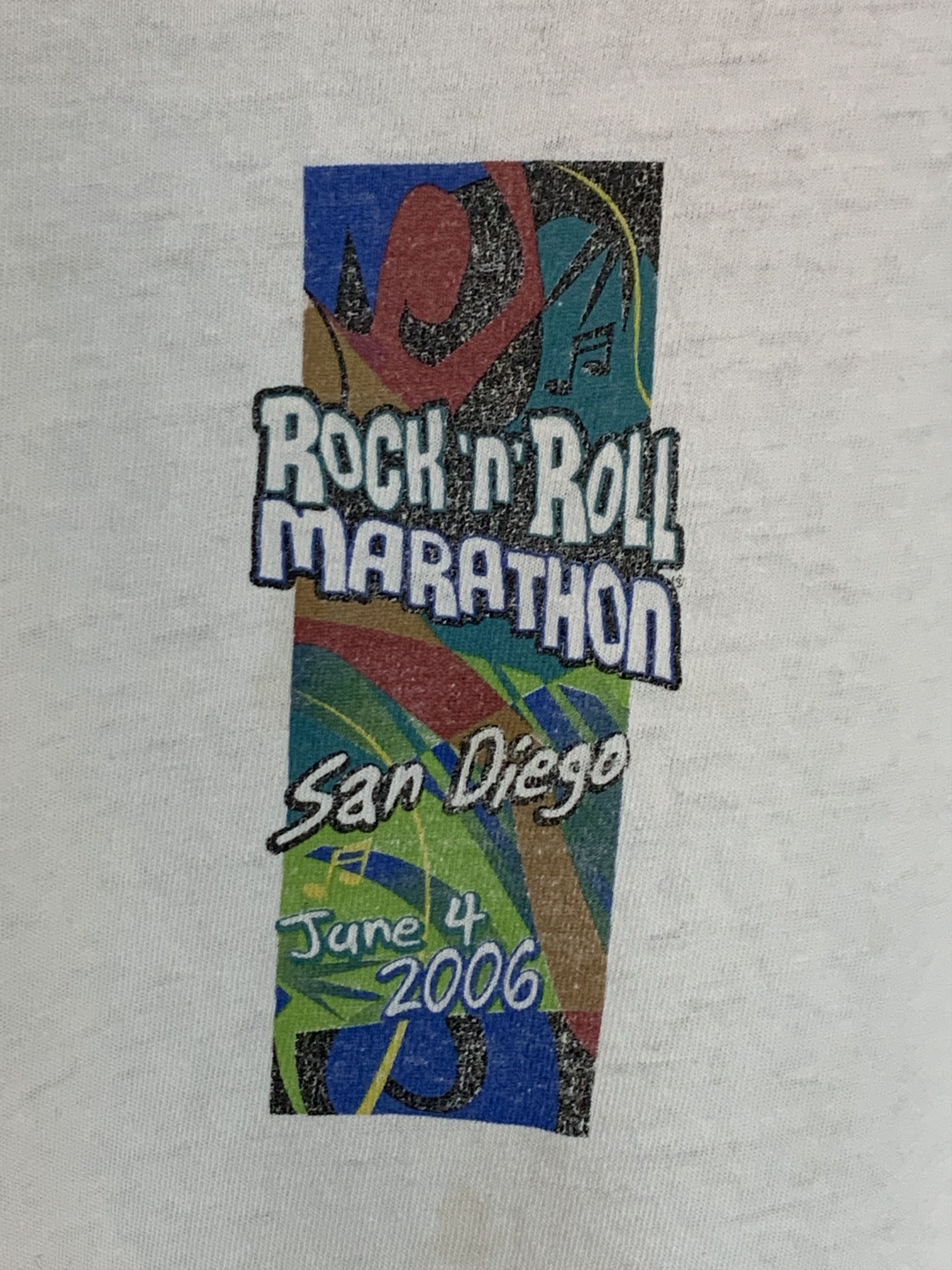 Reebok *RARE* Vintage Rock N Roll Marathon Reebok Foot Locker Shirt Size US L / EU 52-54 / 3 - 5 Thumbnail