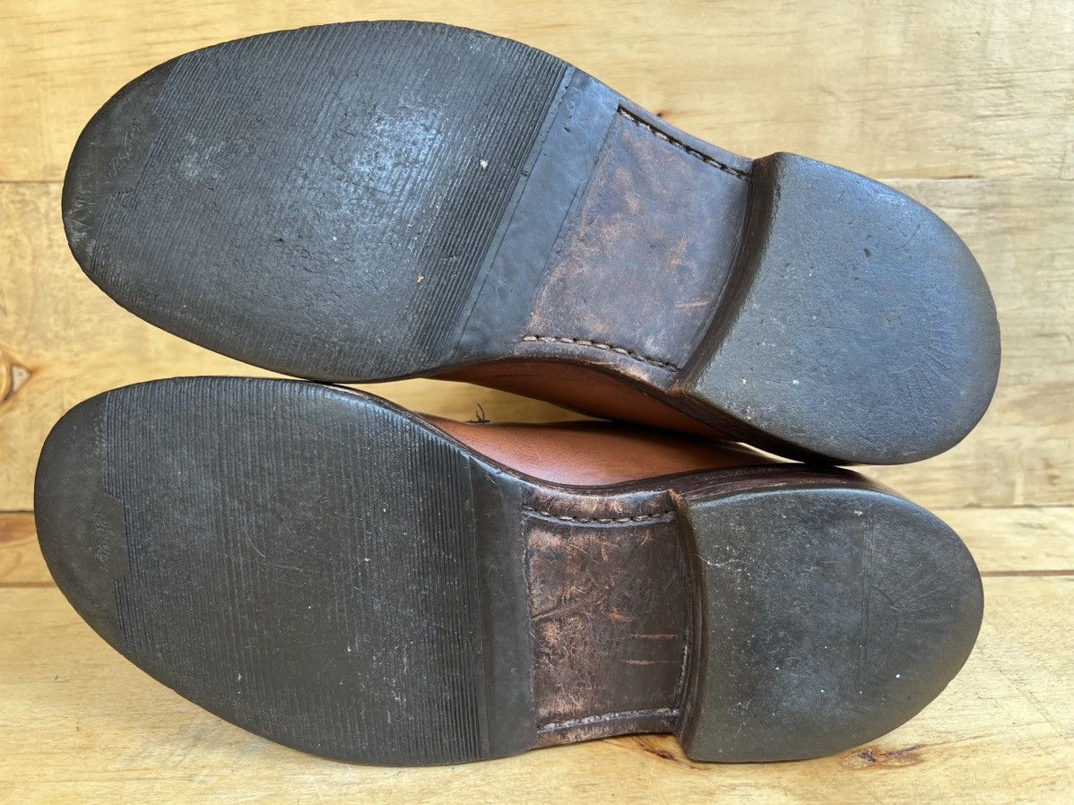 Evan Kinori × Tricker's Vintage Trickers men Brown Leather Boots Size US 8 / EU 41 - 10 Thumbnail