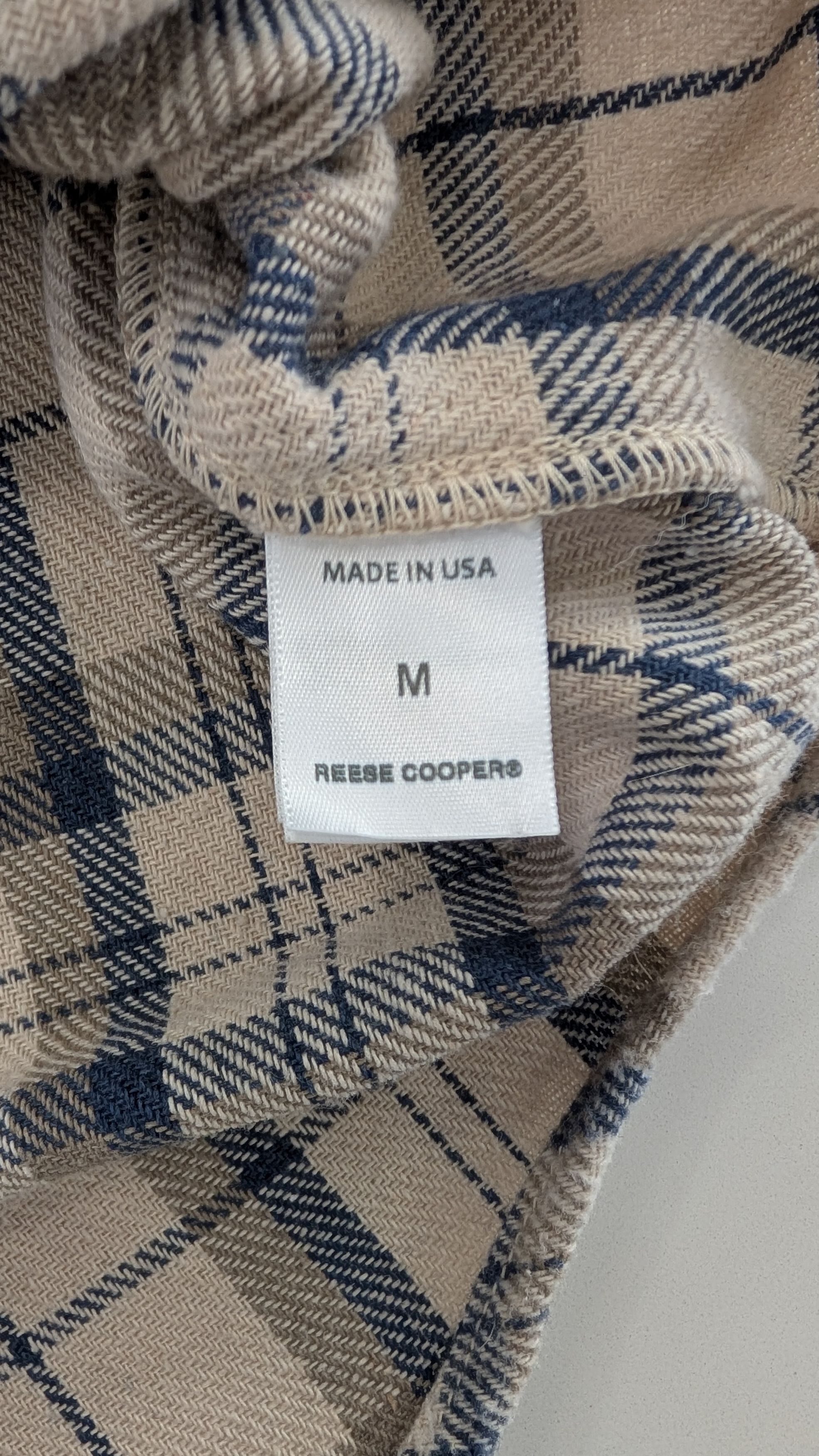 Reese Cooper Reese Cooper Heavyweight 3D Pocket Flannel Shirt Plaid Size US M / EU 48-50 / 2 - 4 Thumbnail