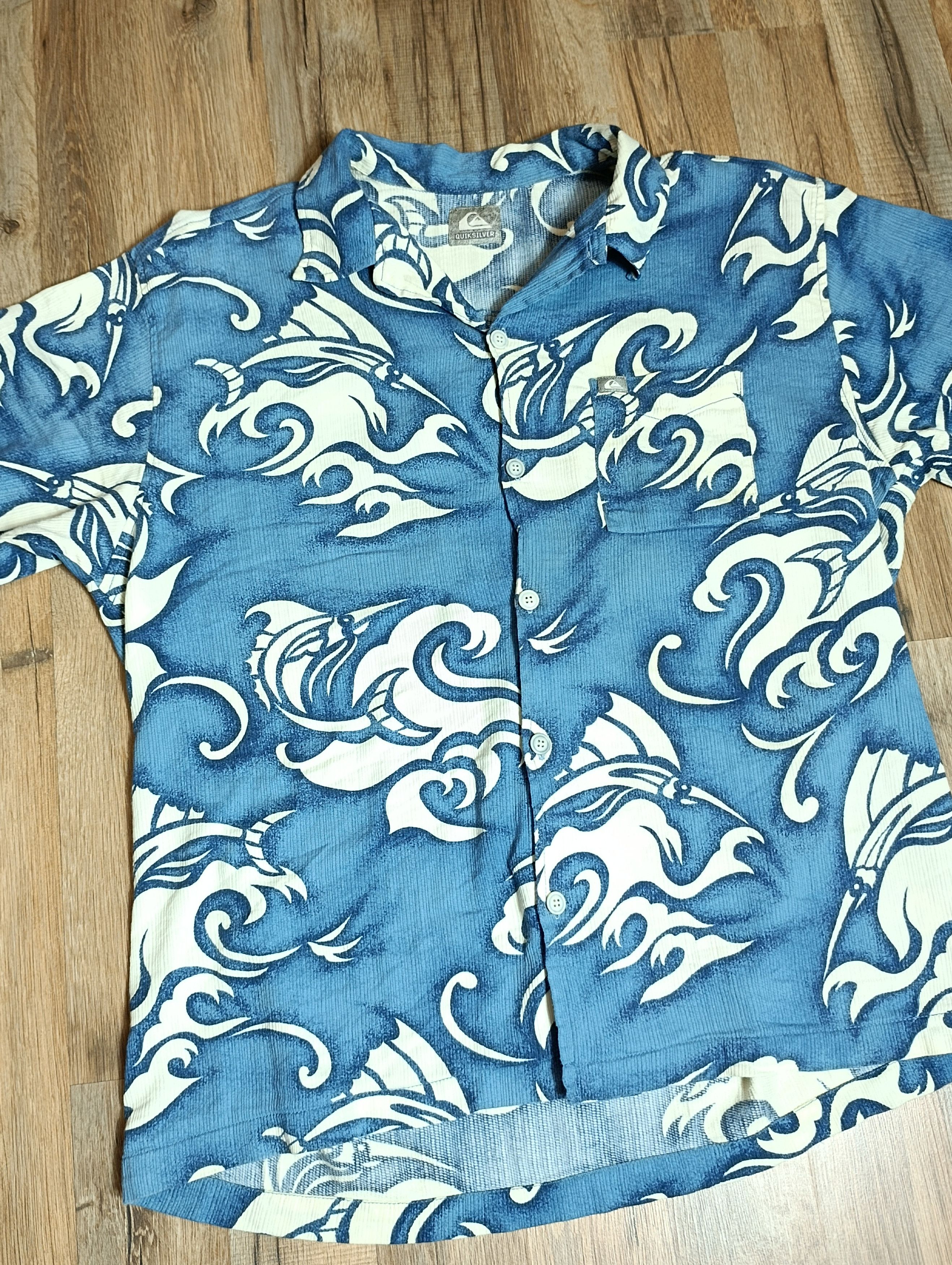 Quiksilver Quiksilver Vintage Marlin Shirt Size US XL / EU 56 / 4 - 9 Thumbnail