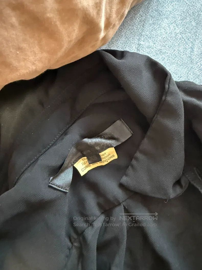 Comme des Garcons Comme Des Garcons Black Ruffled Shirt Size XS / US 0-2 / IT 36-38 - 3 Thumbnail