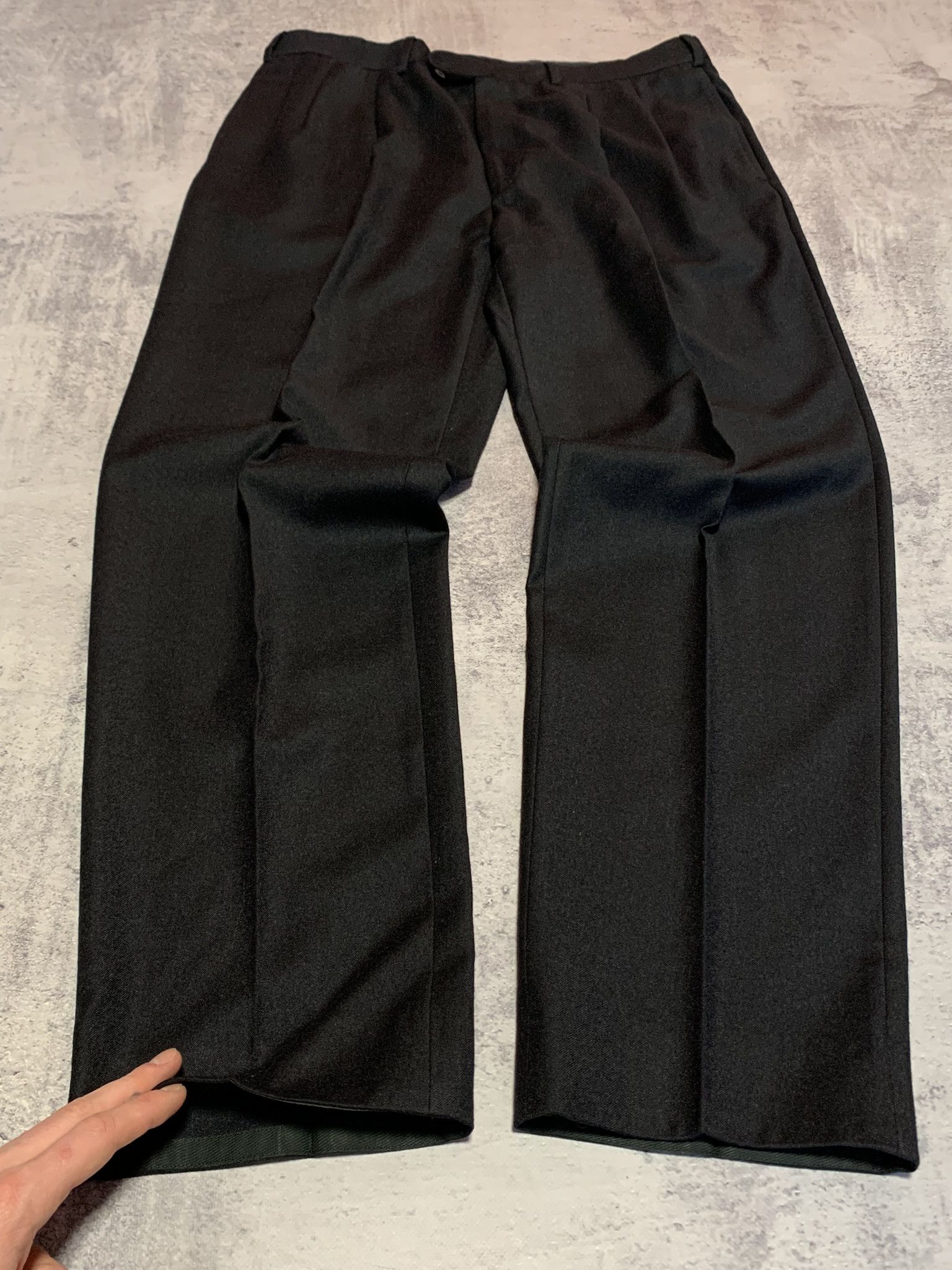 Ermenegildo Zegna Ermenegildo Zegna 100% Wool Classic Pants Men XL Size 44R - 4 Thumbnail