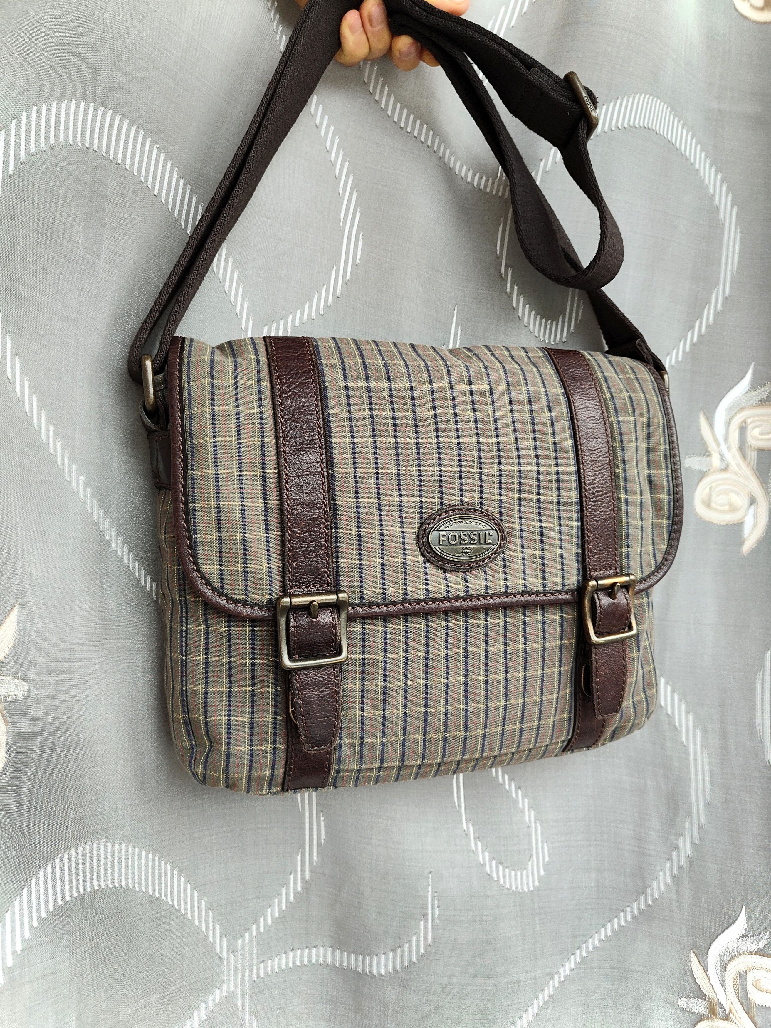 Fossil Vintage Fossil Bag Messenger Shoulder bag Fossil Organizer Size ONE SIZE - 11 Thumbnail