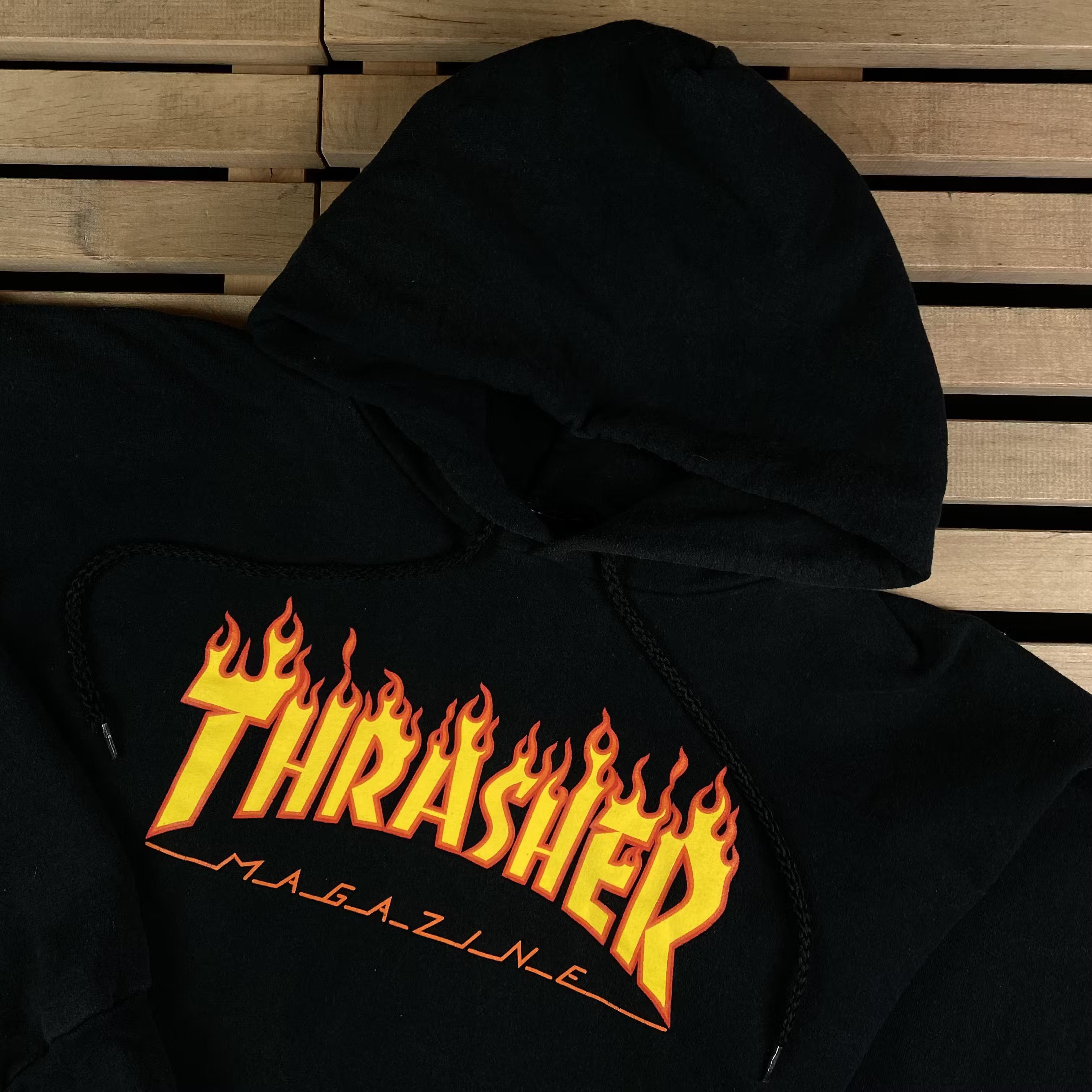Thrasher × Vintage Mens Hoodies Thrasher Magazine Vintage Size M Size US M / EU 48-50 / 2 - 2 Thumbnail