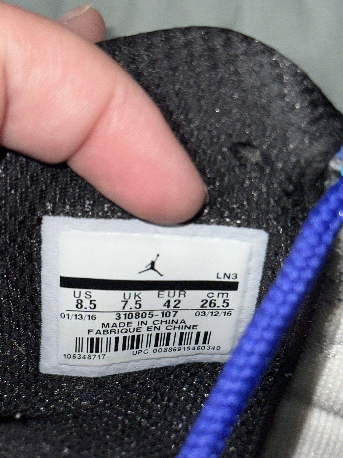 Jordan Brand Jordan 10 “Charlotte” Size US 8.5 / EU 41-42 - 7 Thumbnail