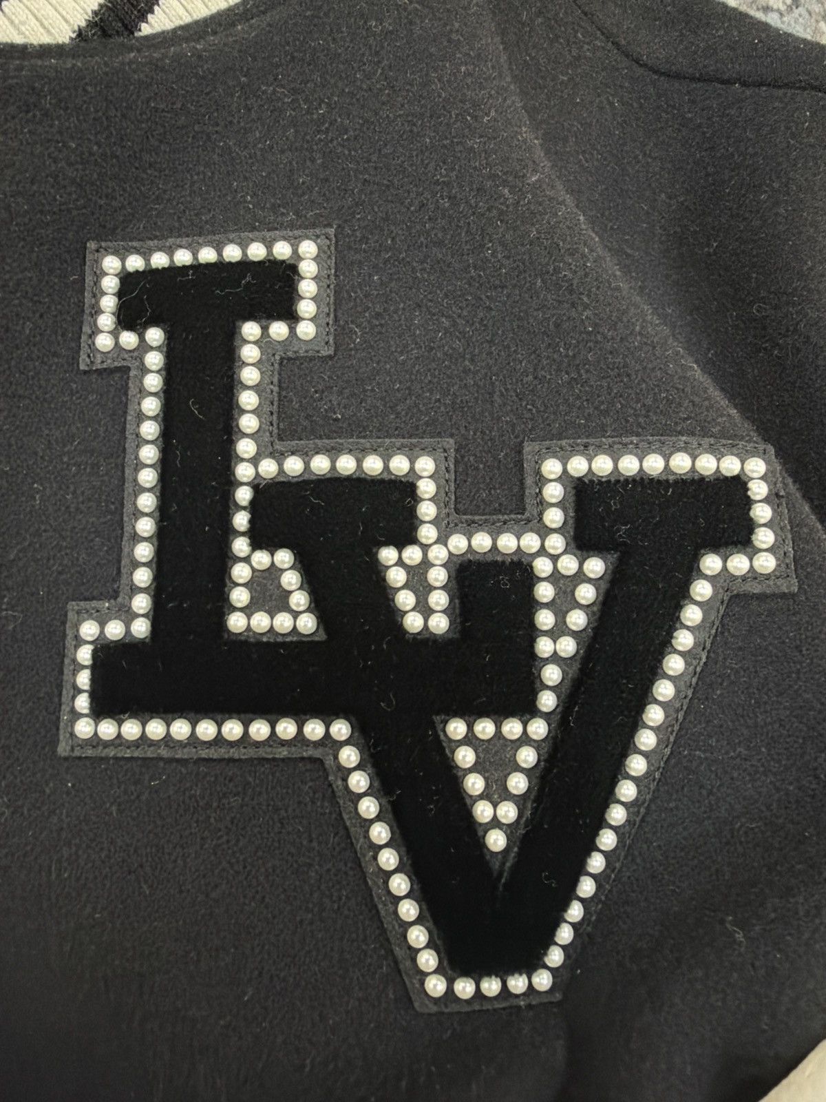Louis Vuitton Louis Vuitton runway varsity jacket black white LV Size US XL / EU 56 / 4 - 6 Thumbnail