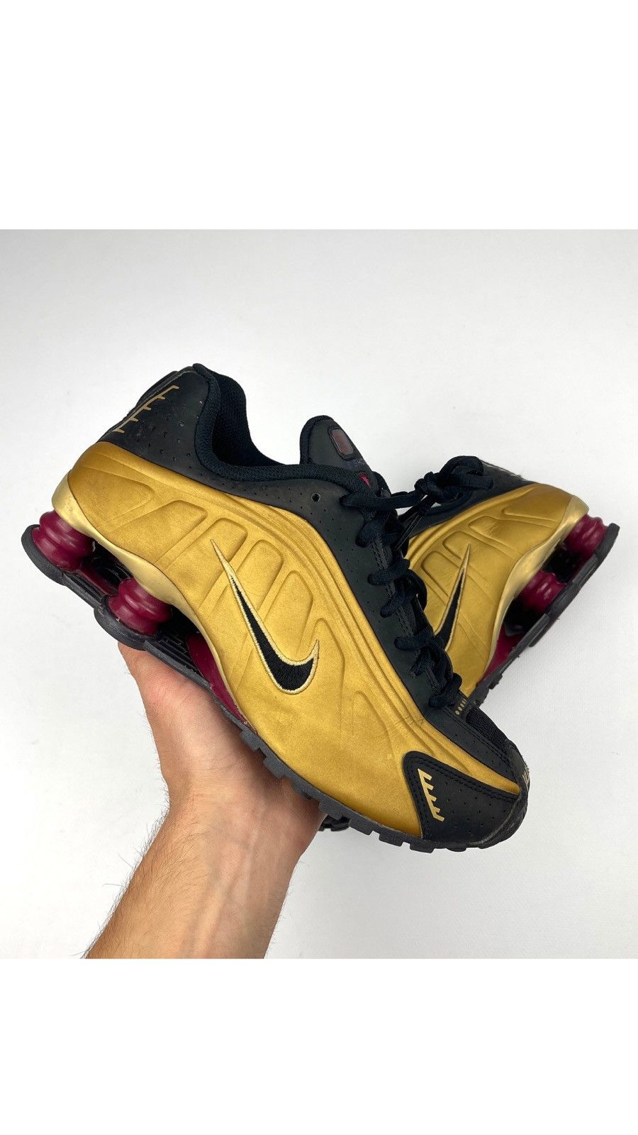 Nike × Vintage Y2K Nike Shox US 6 Sneakers Embroidered Logo Size US 6 / IT 36 - 1 Thumbnail