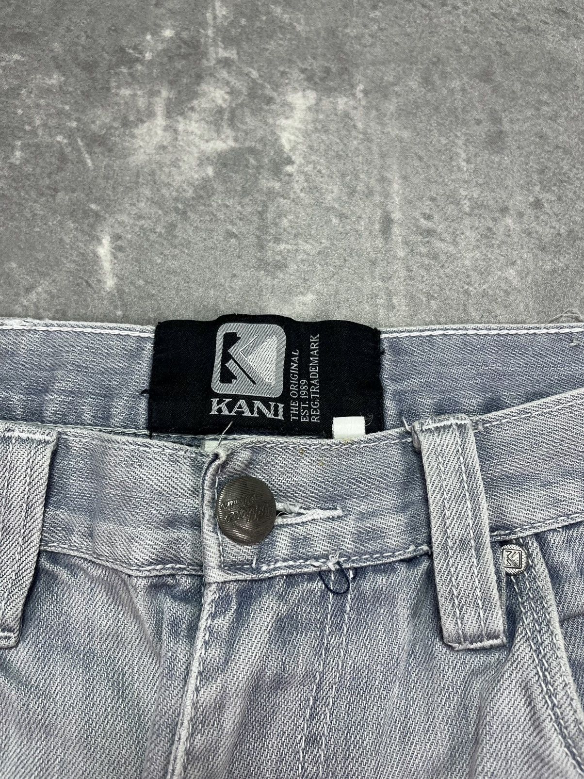 Karl Kani Karl Kani Multilogo Printed Baggy Denim Shorts Jorts 36 Rare Size US 36 / EU 52 - 7 Thumbnail