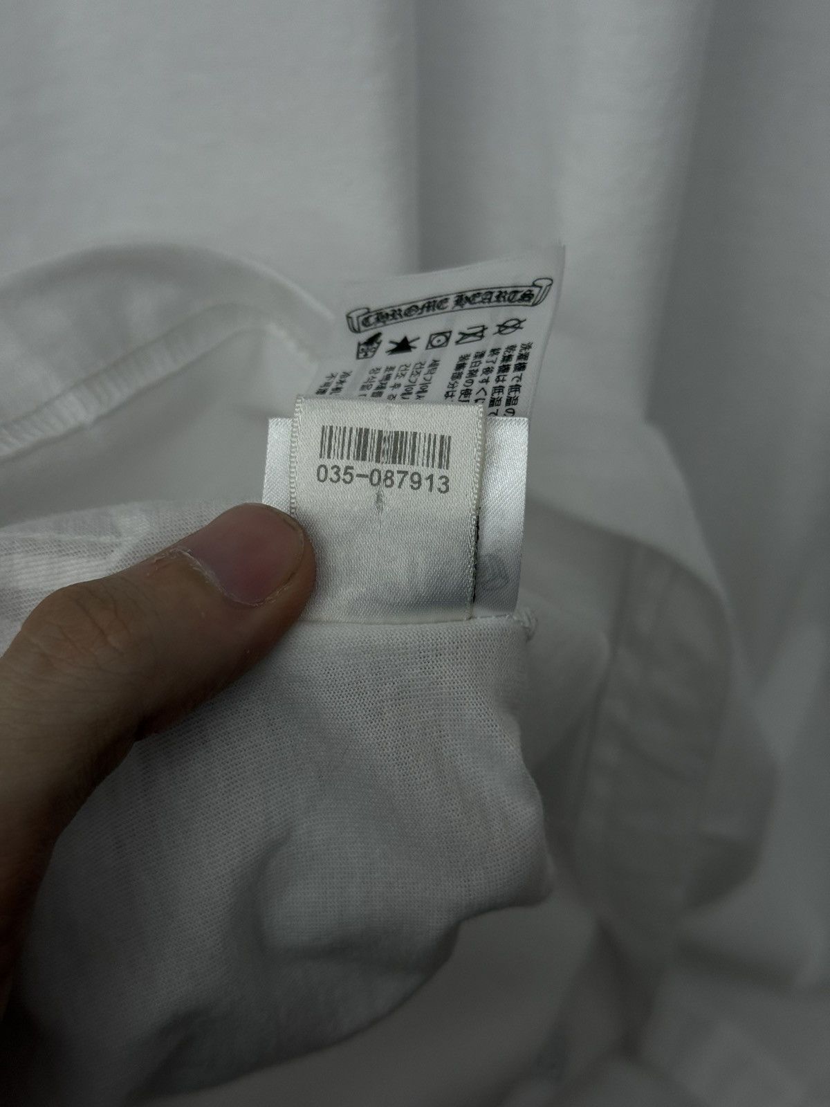 Chrome Hearts Chrome Hearts Long Sleeve Size Large (NEW) White Size US L / EU 52-54 / 3 - 12 Thumbnail