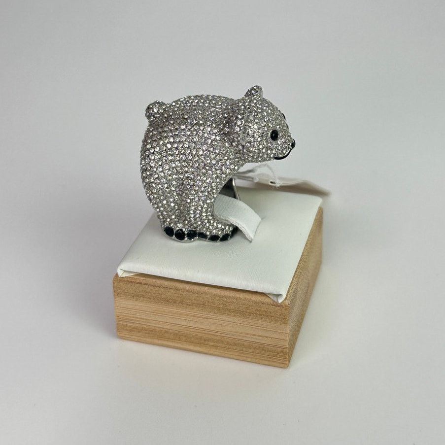 Kate Spade Kate Spade arctic friends polar bear pave ring size 6 Size ONE SIZE - 12 Thumbnail