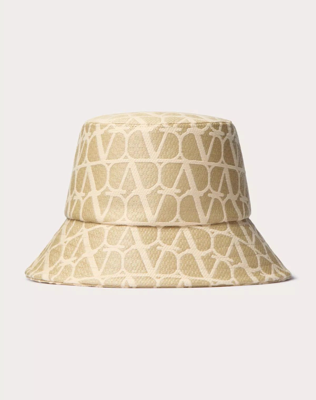 Valentino oc11z0725 Size:58/Iconographe Raffia Bucket Hat in beige Size ONE SIZE - 1 Thumbnail