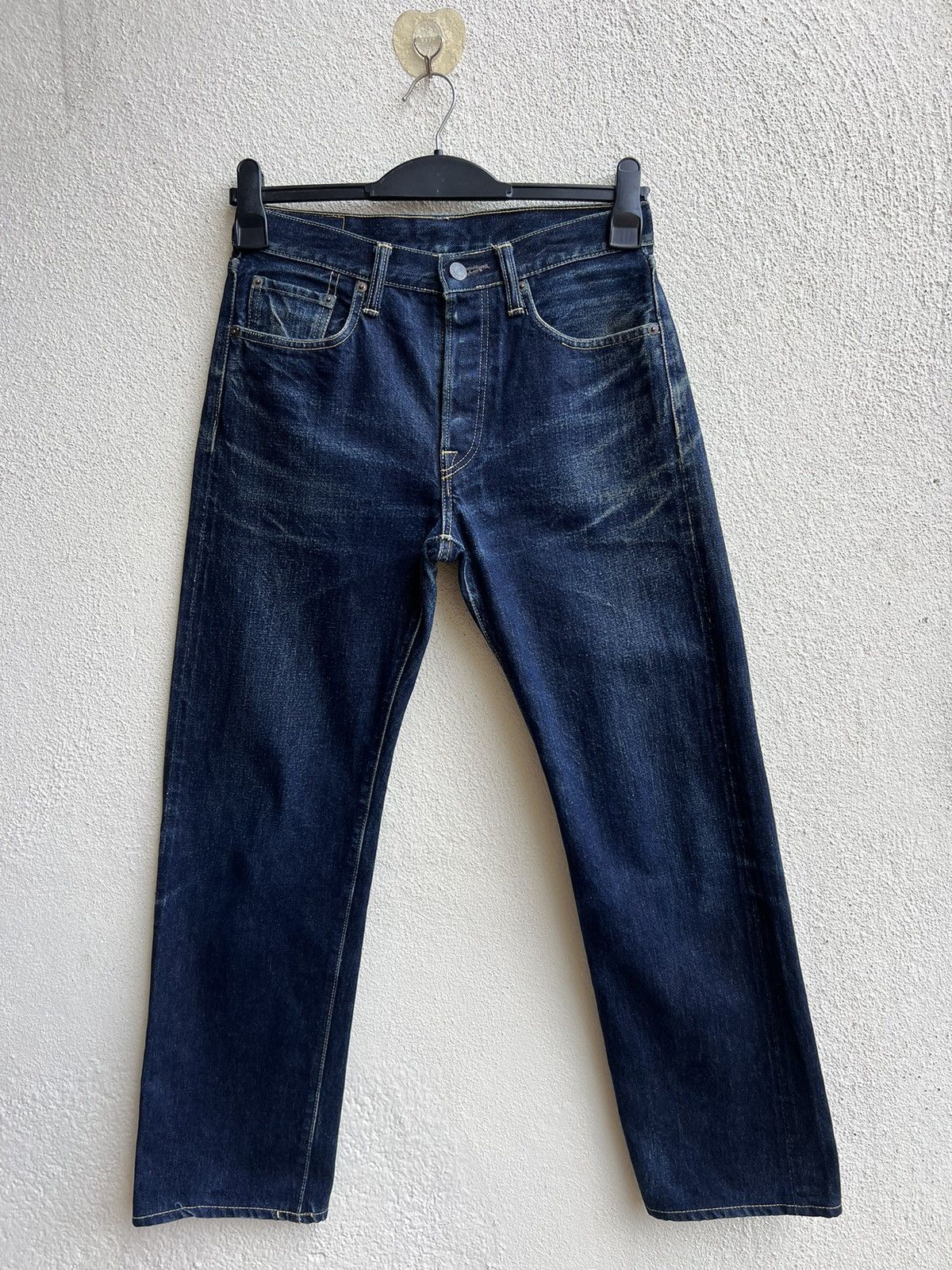 Kapital Vintage KAPITAL Handmade Japan Fade Denim Selvedge Jeans Size US 29 - 25 Thumbnail