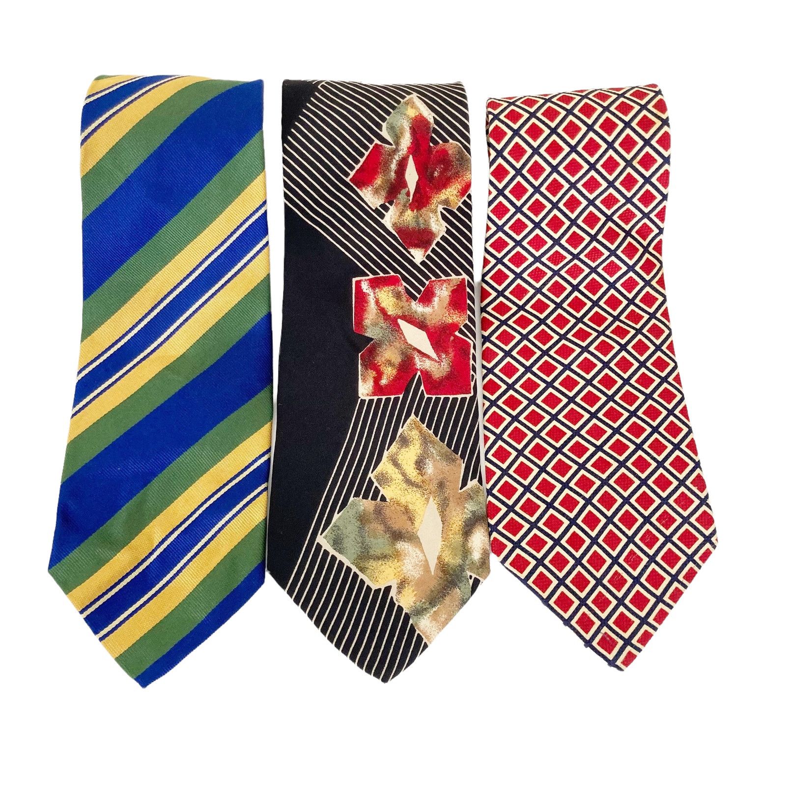 J.Crew Lot of 3 Ties J. Crew Tommy Hilfiger Herve Size ONE SIZE - 2 Thumbnail