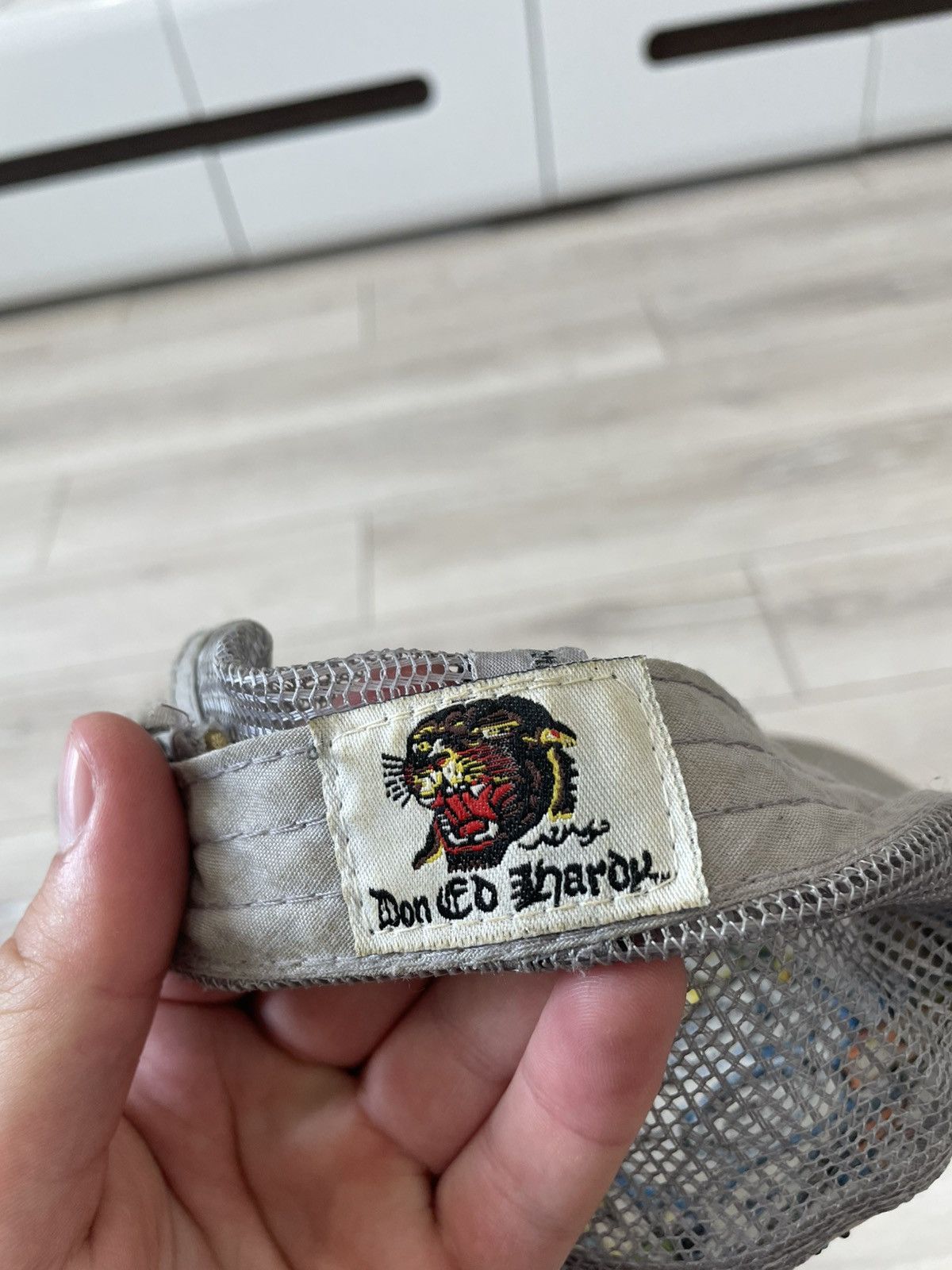 Ed Hardy Ed Hardy by Christian Audigier snapback cap hat - one size Size ONE SIZE - 8 Thumbnail