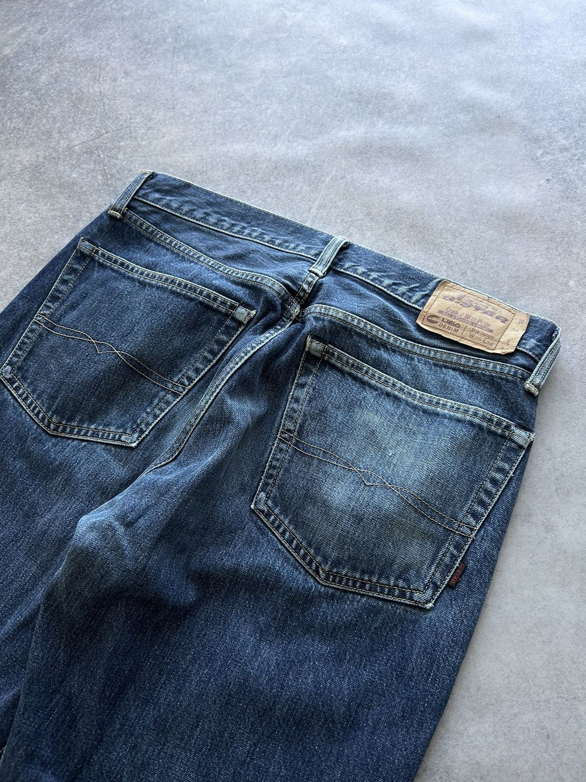 G-Star × Vintage Vintage G star Raw selvage denim pants rare Size US 34 / EU 50 - 3 Thumbnail