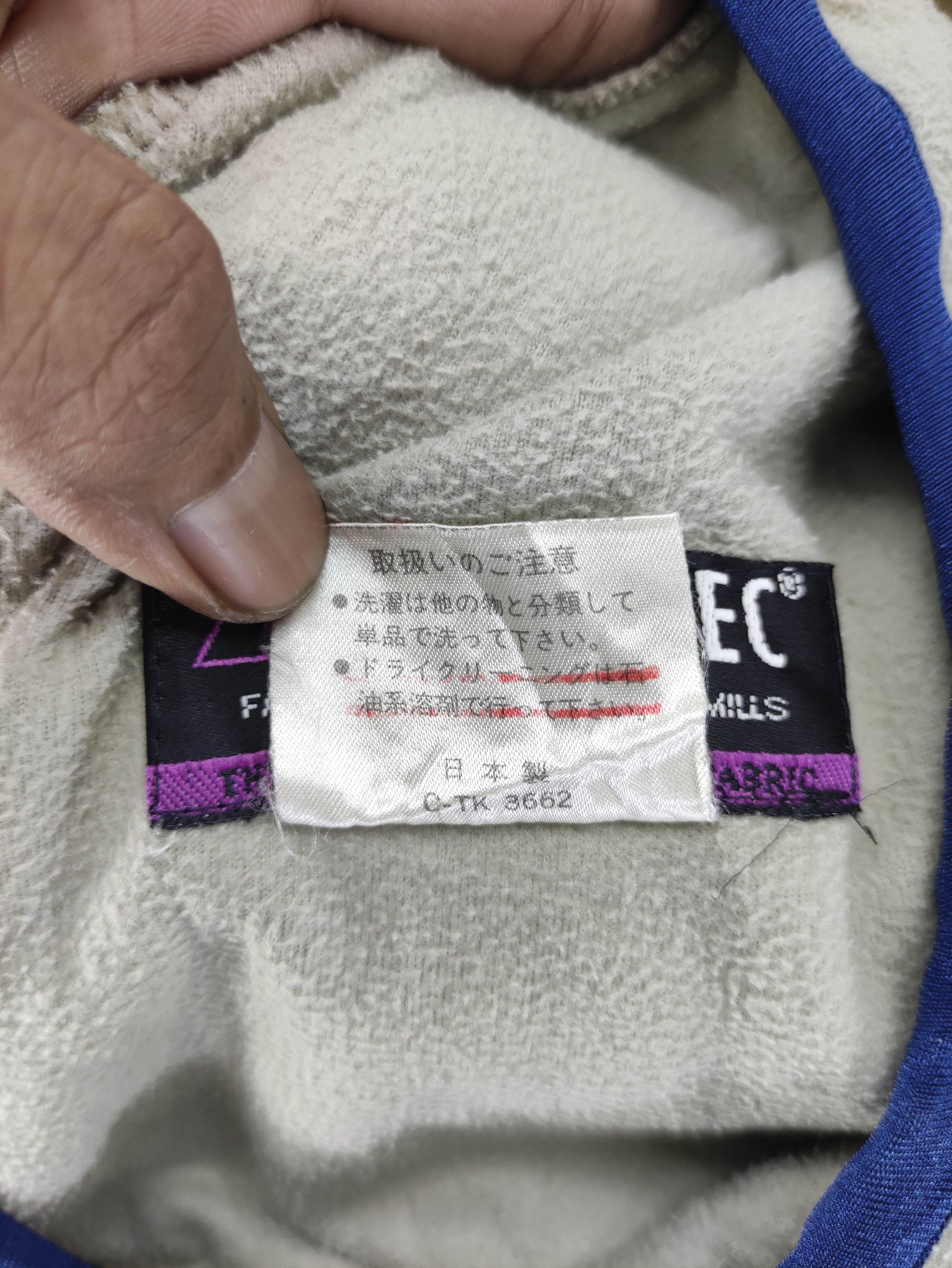 Polartec Vintage Mello's Fleece Sweater Half Snap Button Size US L / EU 52-54 / 3 - 8 Thumbnail