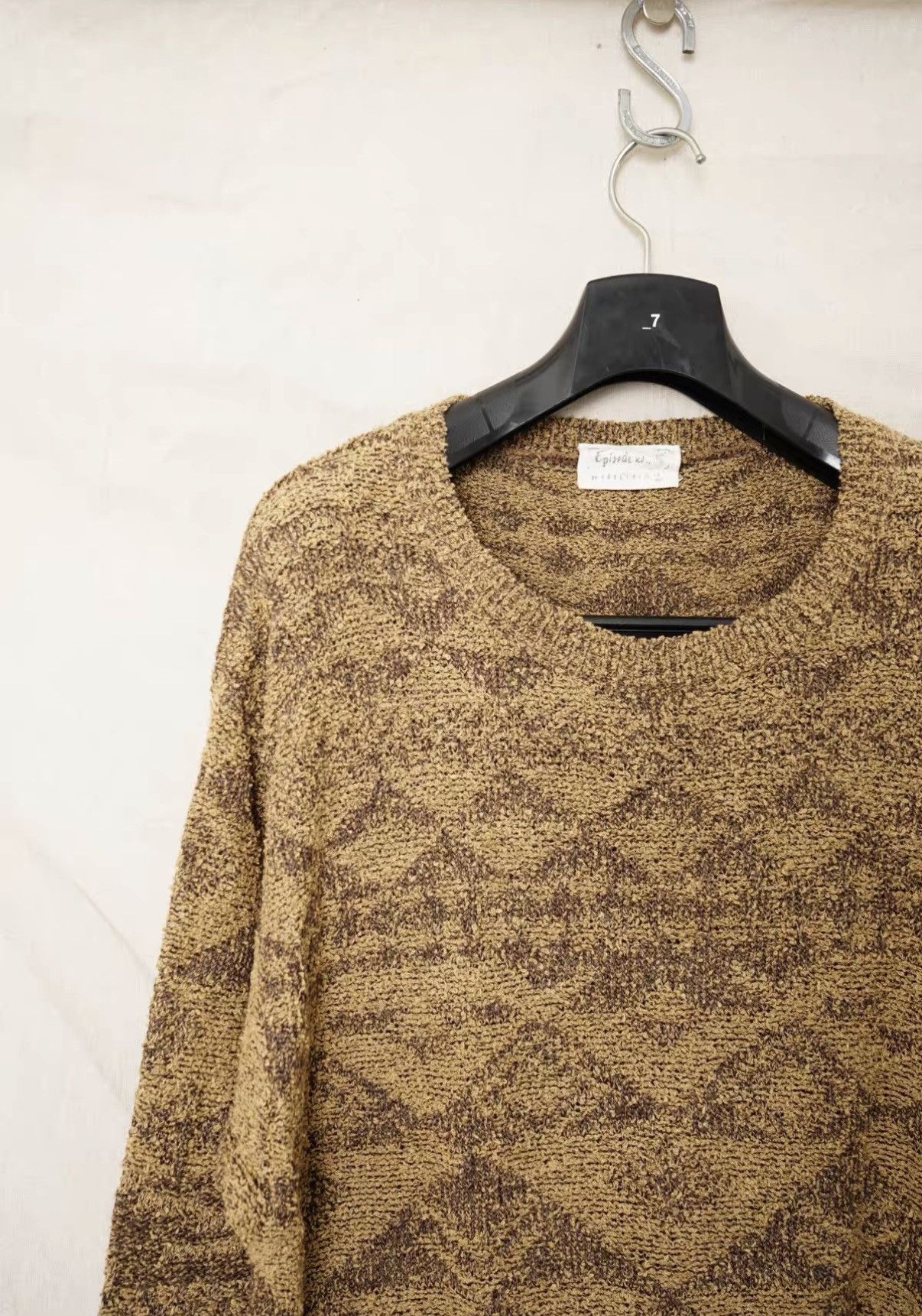 Iroquois Japan Iroquois Wool 3/4 Sleeve Loose Sweatshirt Size US S / EU 44-46 / 1 - 3 Thumbnail