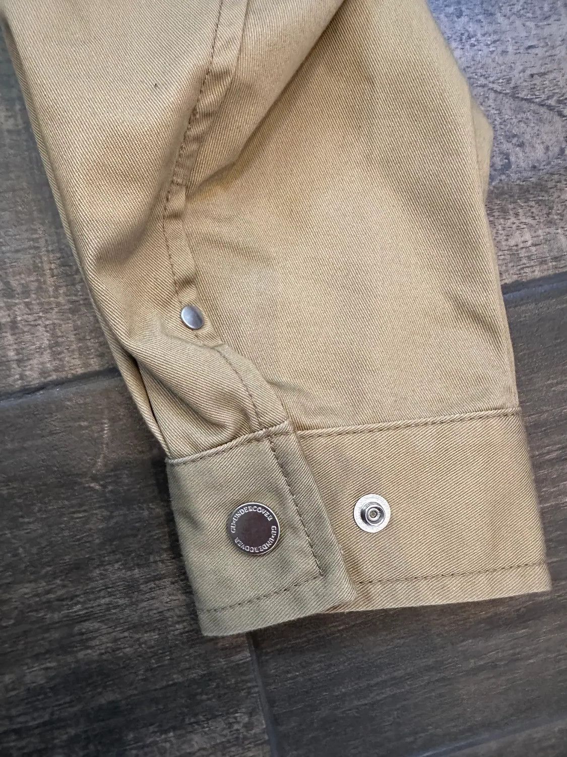 Undercover GU Undercover Frayed Twill Military Jacket Size US L / EU 52-54 / 3 - 5 Thumbnail