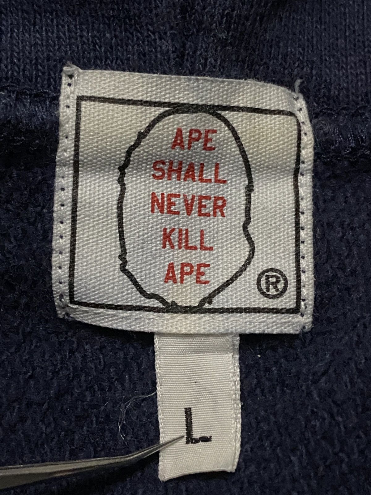 Bape OG VINTAGE - NIGO ERA BAPE HOODIE PULLOVER COLLEGE BAPE HEAD Size US L / EU 52-54 / 3 - 7 Thumbnail