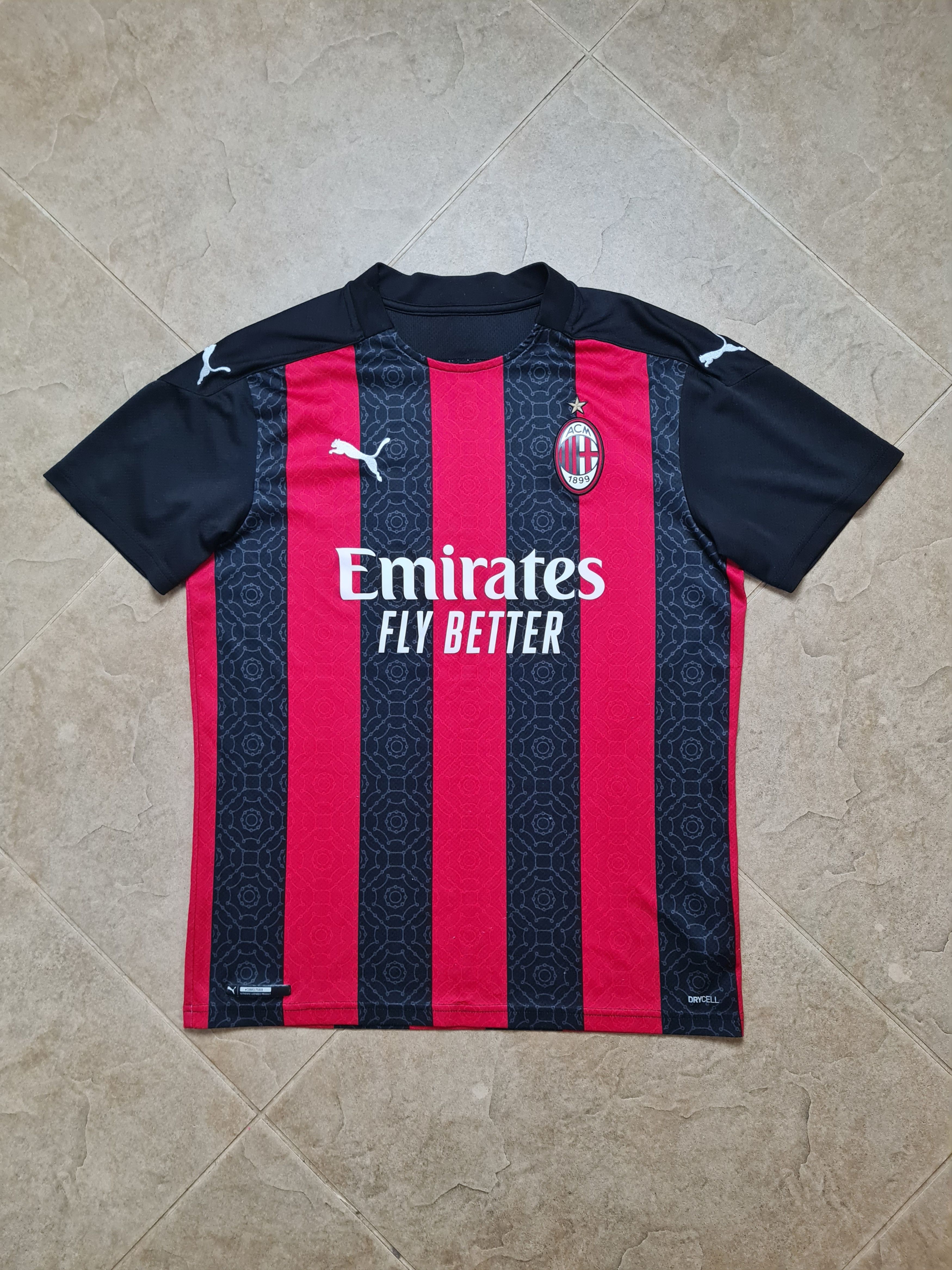 Puma AC Milan Home Puma Soccer Shirt Third Maglia Camiseta Size US M / EU 48-50 / 2 - 1 Thumbnail