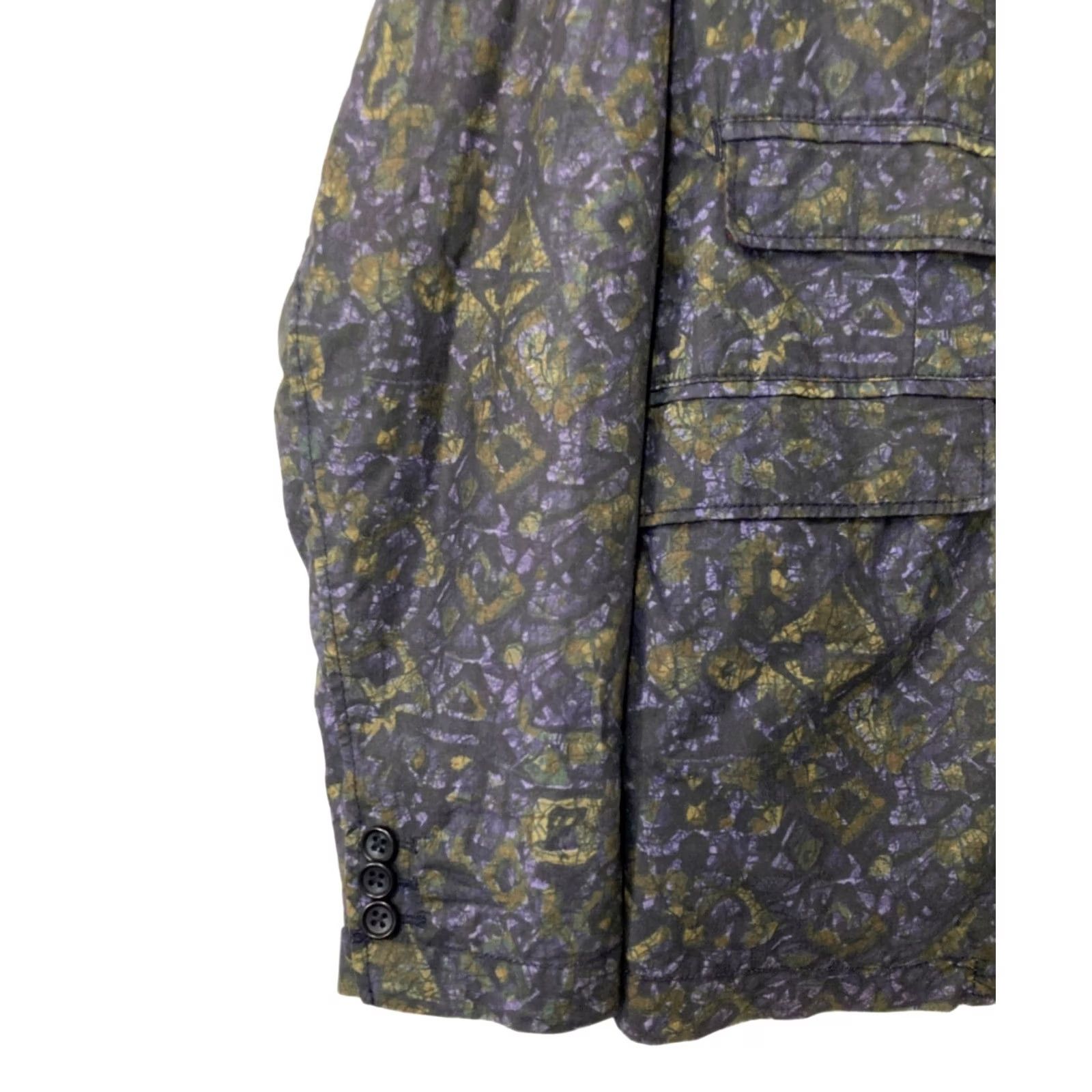 Engineered Garments Engineered Garments Jacket Paisley Inner Tailored Jacket Navy Patterned Cotton S M Mens Tailored Jacket Size US S / EU 44-46 / 1 - 7 Thumbnail