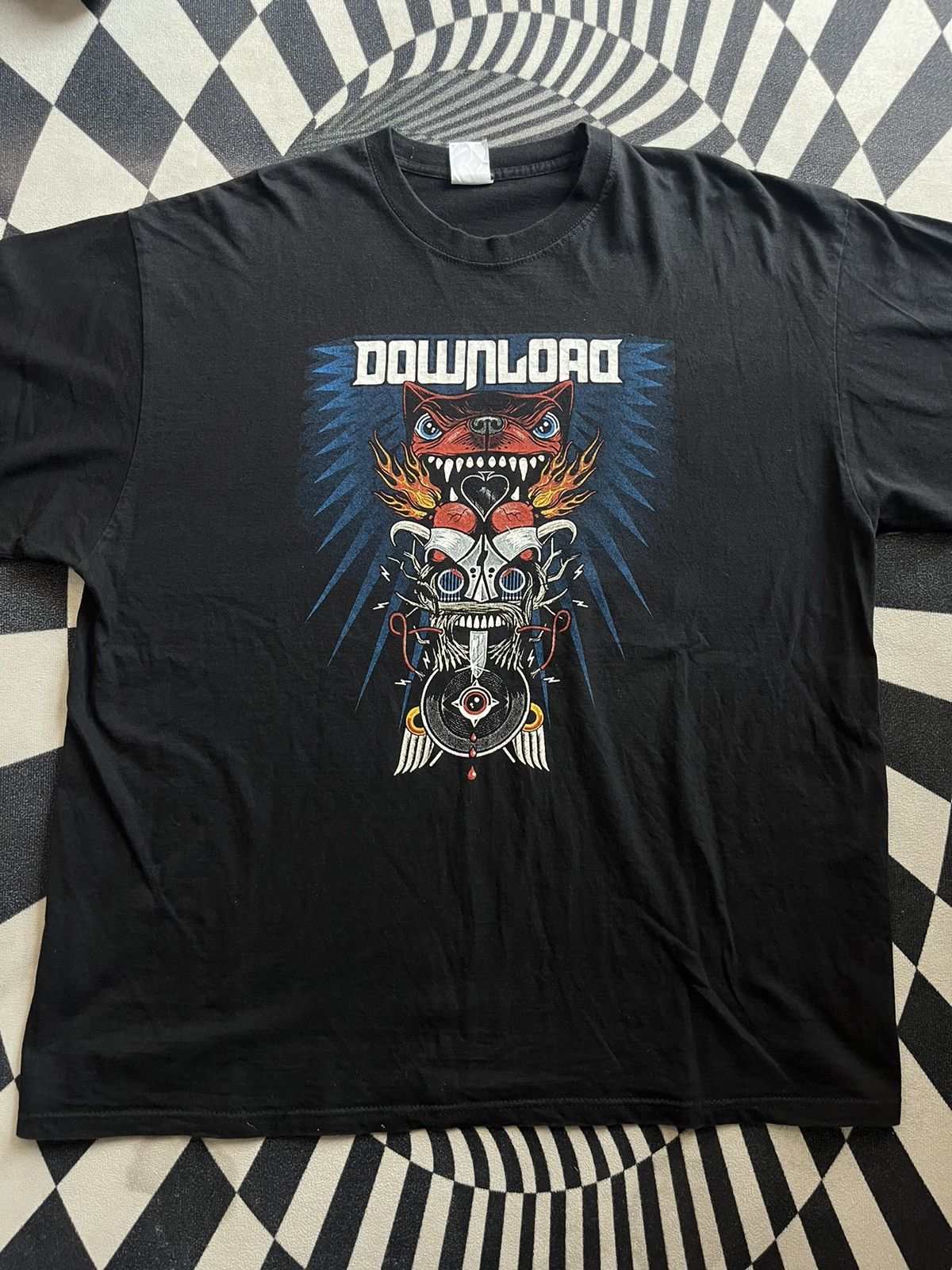 Band Tees Vintage DOWNLOAD MUSIC FESTIVAL Park 2014’s Tour tshirt Size US XXL / EU 58 / 5 - 4 Thumbnail