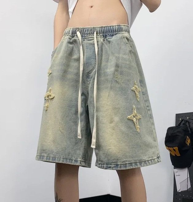Distressed Shorts y2k