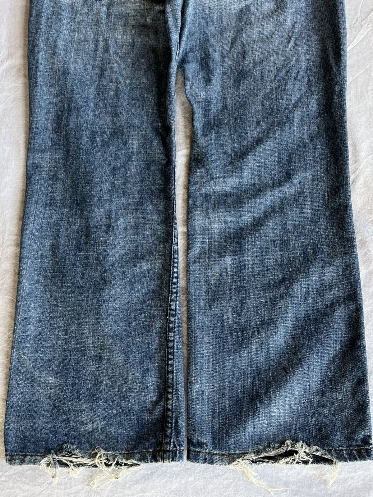 Japanese Brand × Voi Jeans Voi Jeans 38R Distressed Baggy Fit Denim Y2K Streetwear Size US 38 / EU 54 - 7 Thumbnail
