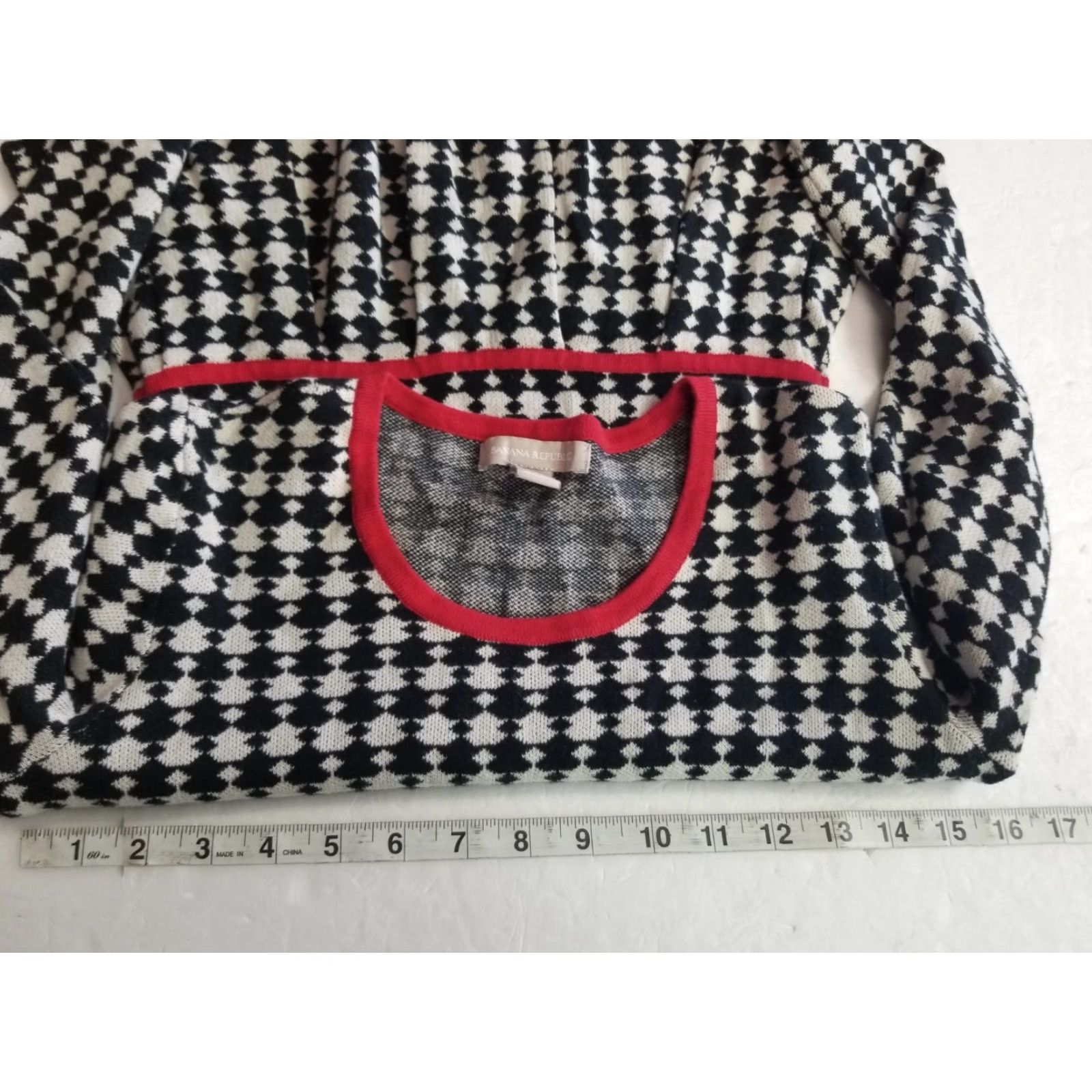Banana Republic Banana Republic Crew Neck Sweater Womens Small Long Sleeve Knit Pullover Casual Workwear Multicolor Cotton Regular Fit Crew Neck Size S / US 4 / IT 40 - 3 Thumbnail