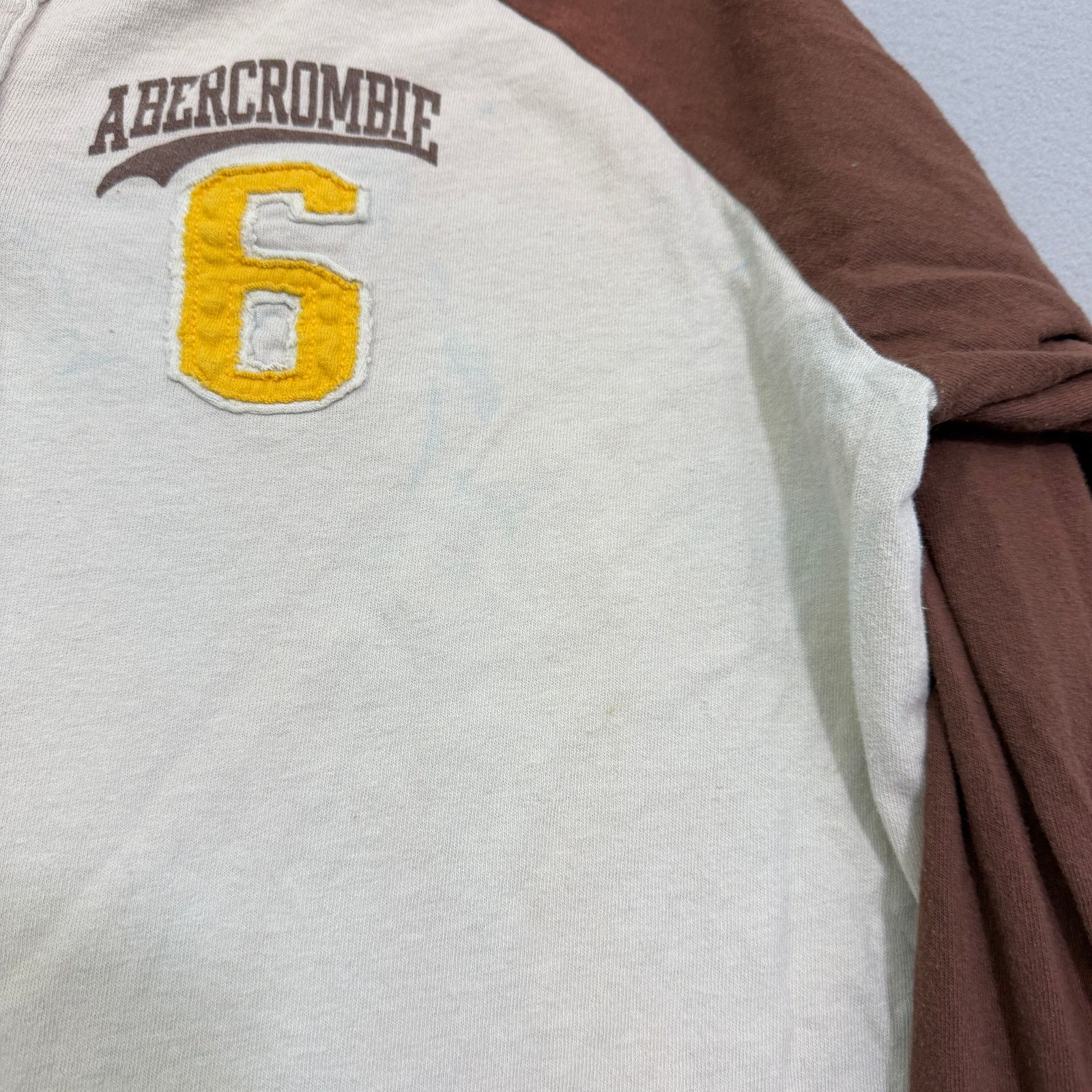 Abercrombie & Fitch Abercrombie & Fitch Henley Muscle Shirt Men's XL White Size US XL / EU 56 / 4 - 5 Thumbnail