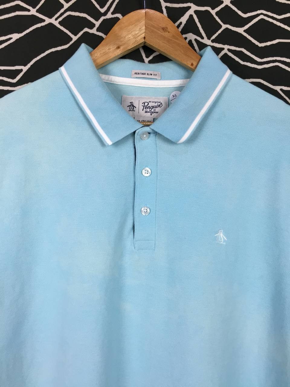 Grand Slam × Vintage Penguin By Munsingwear Heritage Slim Fit Casual Polo Tee Size US XL / EU 56 / 4 - 3 Thumbnail