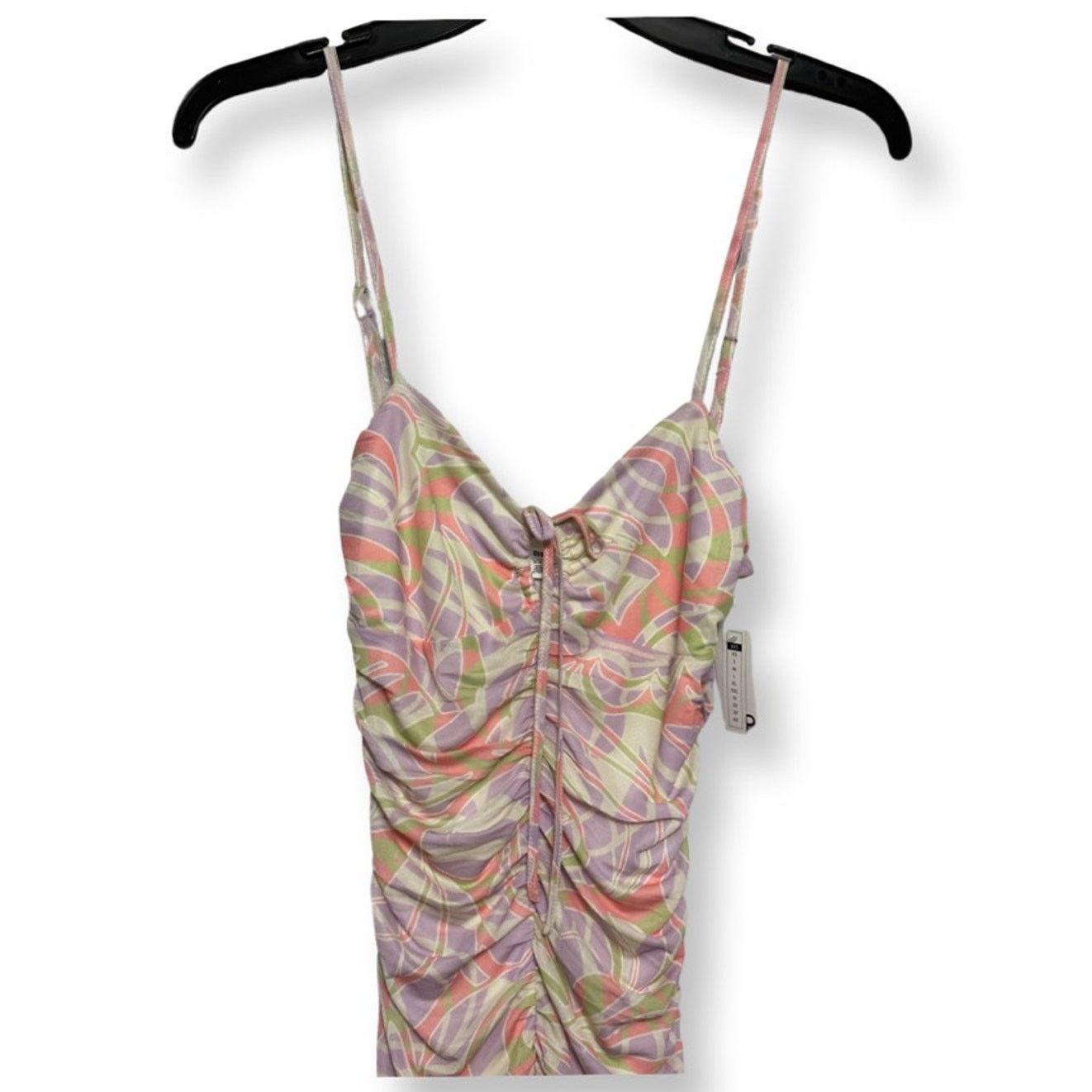 BP. BP Bodycon Mini Dress Ruched Lined Vibrant Multicolor W 2X Size XXL / US 16-18 / IT 52-54 - 4 Thumbnail