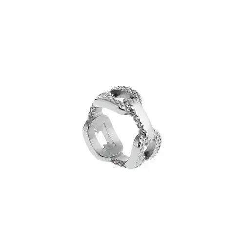 High Sport × Jewelry × Ring Of Fire Fashion Irregular Chain Shape Ring Size ONE SIZE - 1 Thumbnail