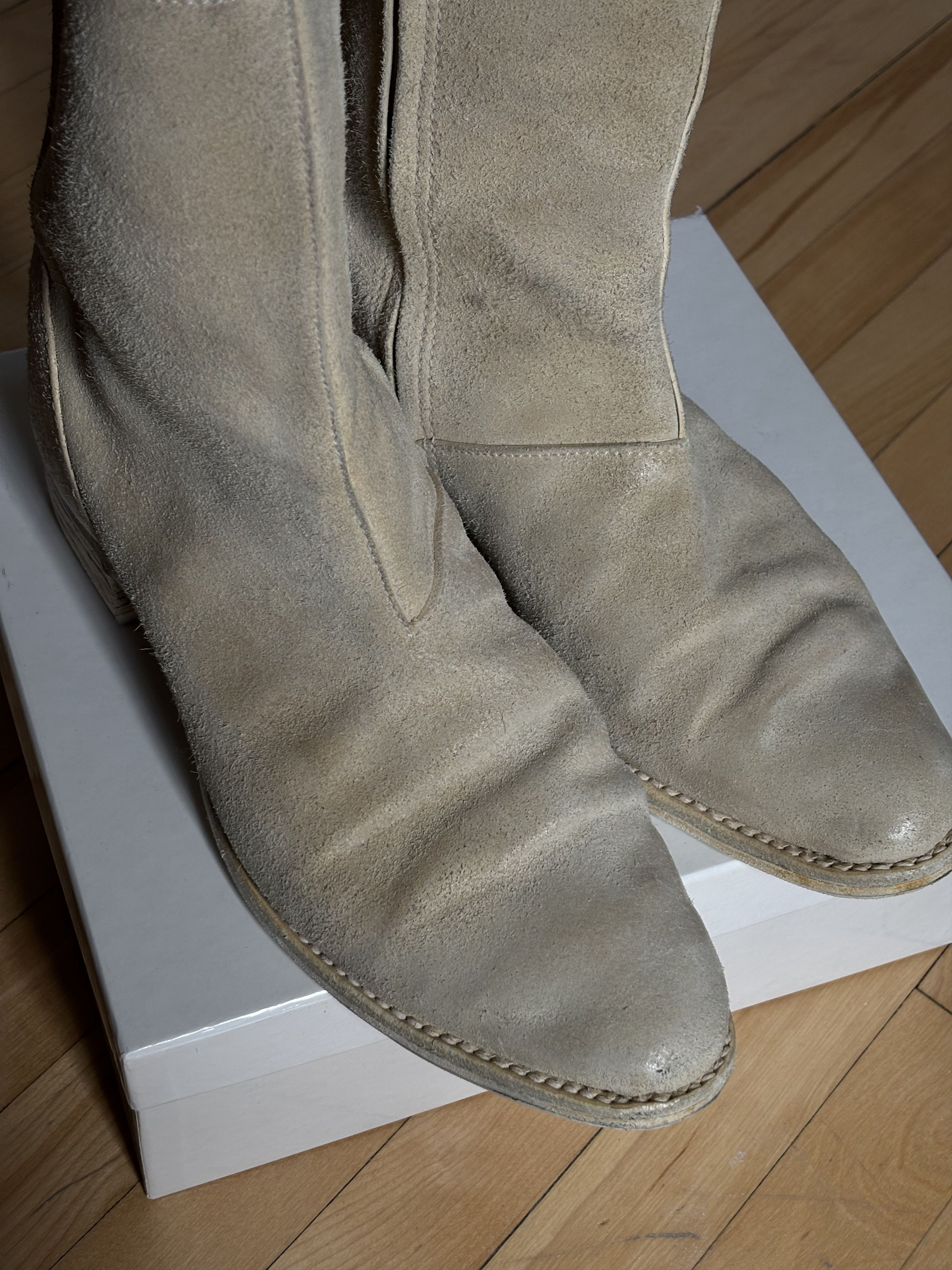 Carol Christian Poell CCP Side Zip “Safe” boots Size US 11 / EU 44 - 4 Thumbnail