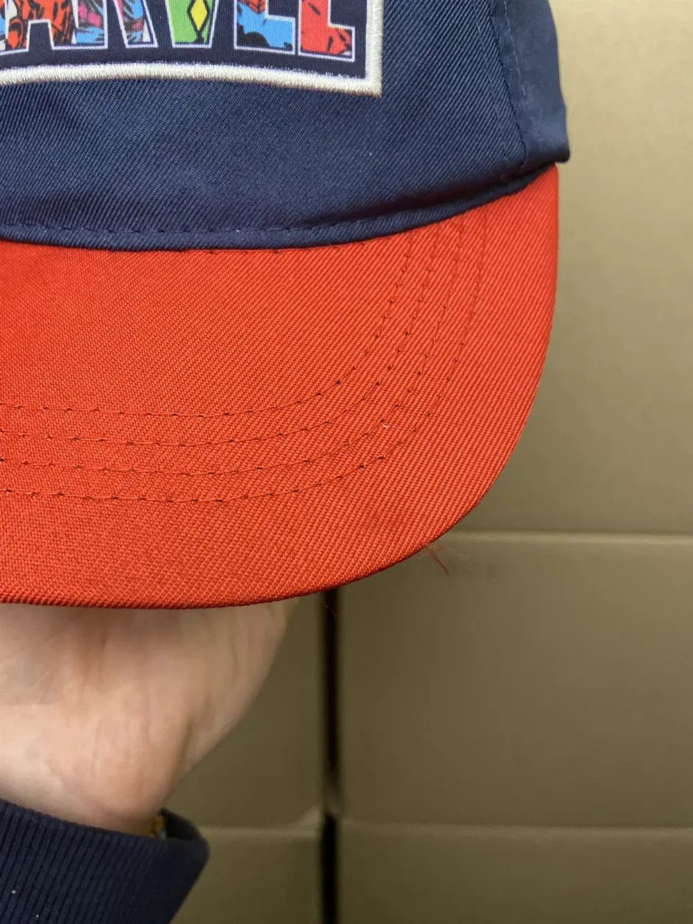 Marvel Comics RARE VINTAGE Y2K MARVEL CAP HAT COMICS PROMO SKATE USA JAPAN Size ONE SIZE - 11 Thumbnail