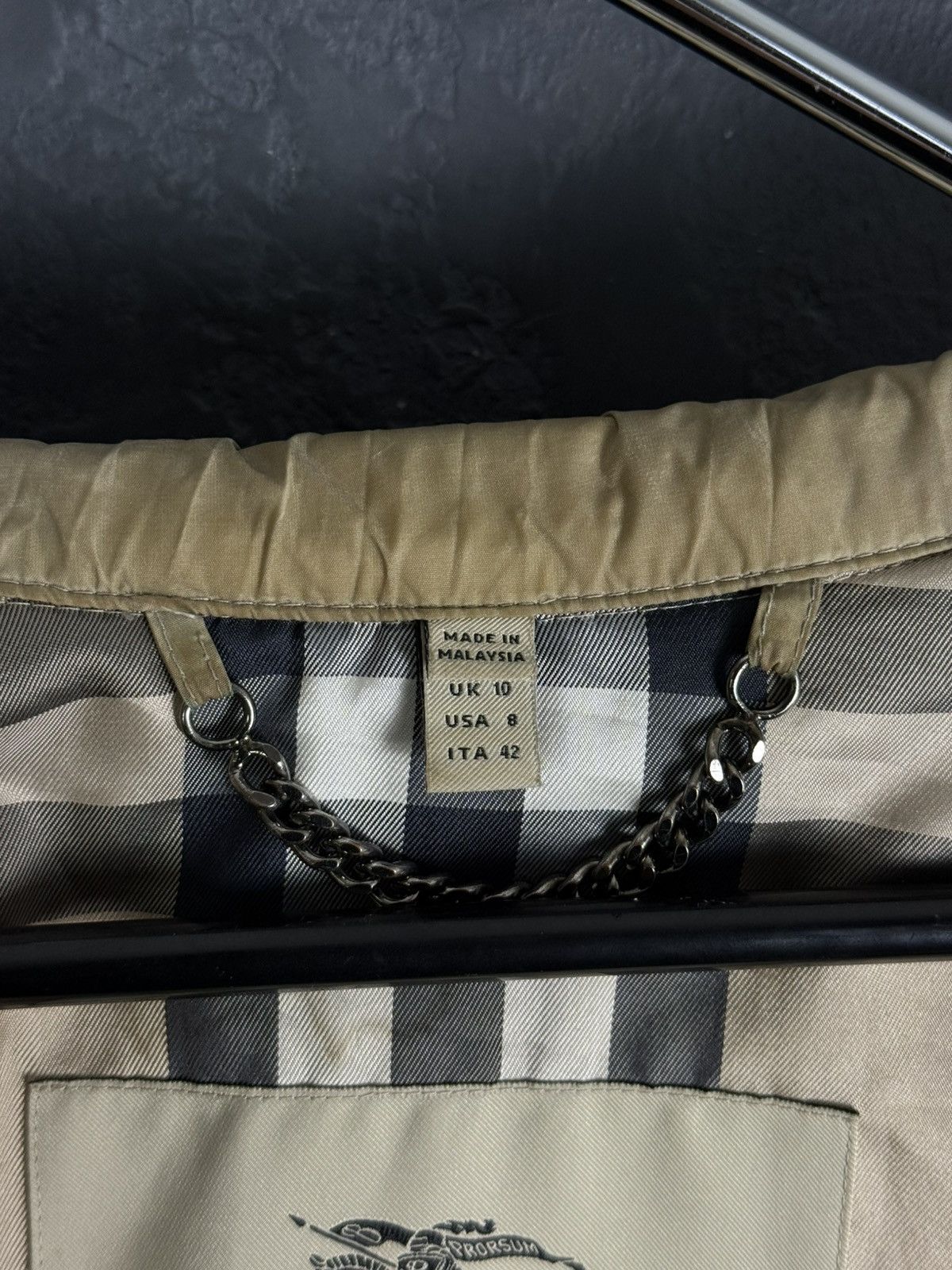 Burberry BURBERRY PRORSUM Nylon Belted Women’s Double Trench Coat Size M / US 6-8 / IT 42-44 - 16 Thumbnail