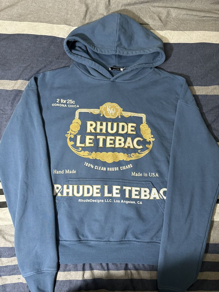 image of Rhude (Letebac Edition) in Blue, Men's (Size Small)