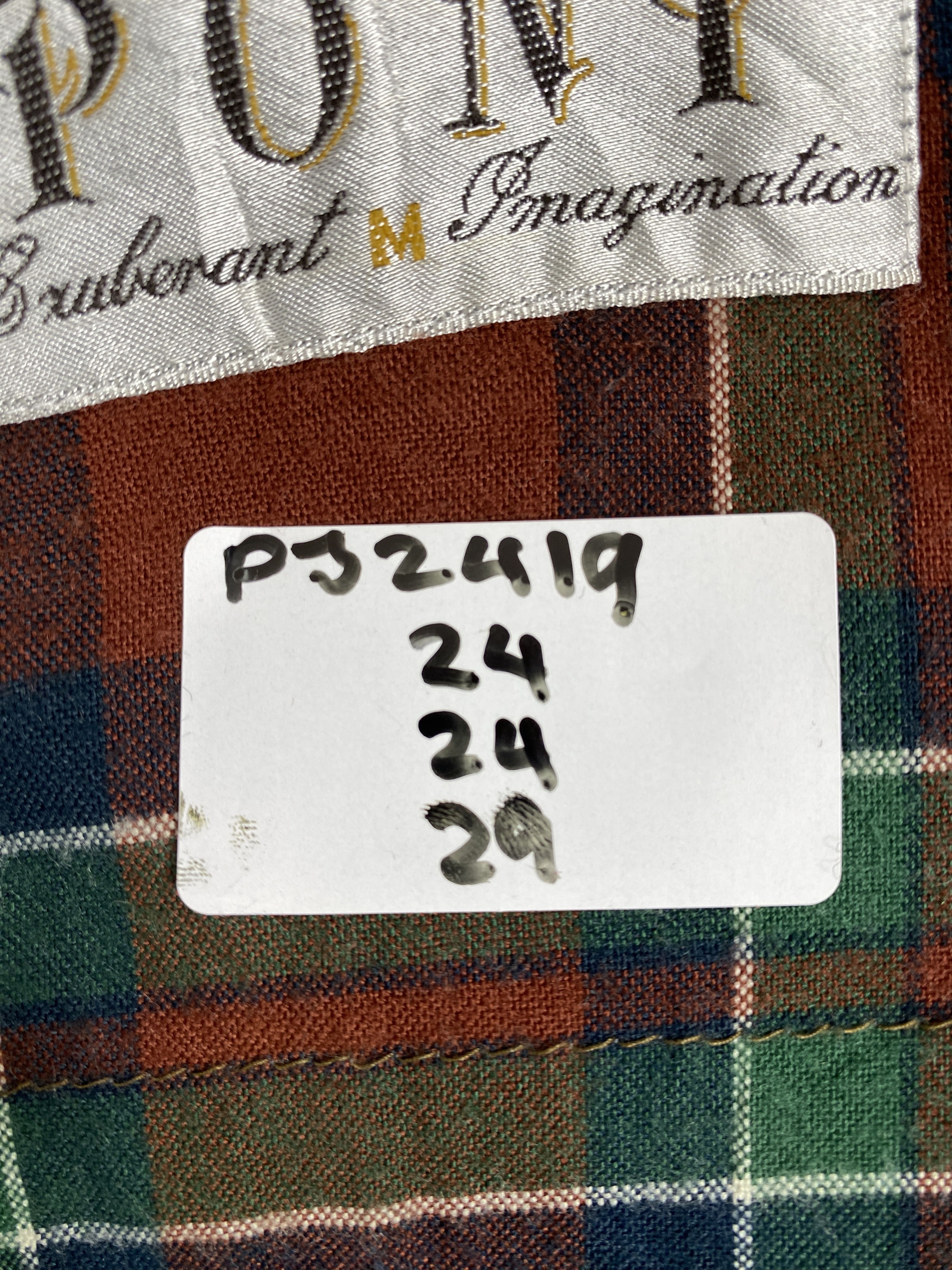 Japanese Brand Vintage Japanese Brand Checkered Lining Jacket PJ2419 Size US M / EU 48-50 / 2 - 10 Thumbnail