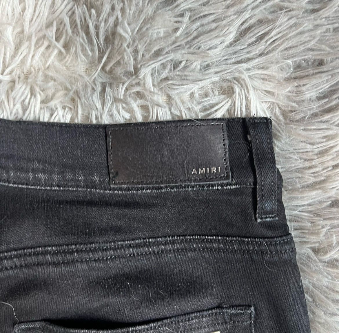 Amiri Amiri mx2 cashew washed black jeans Size US 32 / EU 48 - 6 Thumbnail