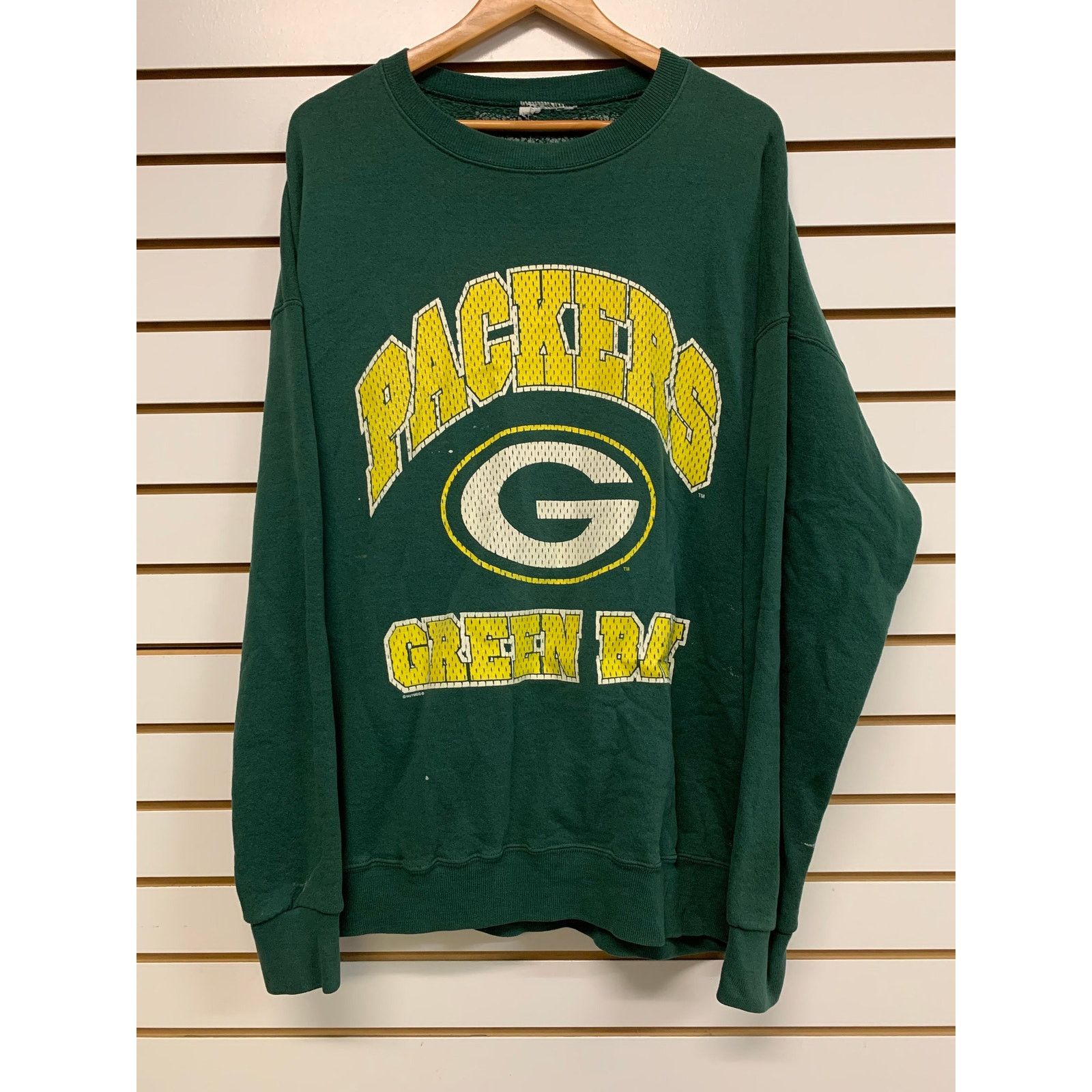 Fruit Of The Loom Vintage Green Bay Packers Sweatshirt size 2XL 1990s 80s Size US XXL / EU 58 / 5 - 1 Thumbnail