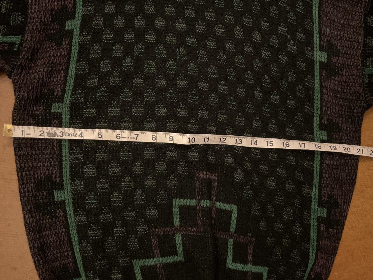Other Men's Geometric Crewneck Sweater - Green and Gray Size US XL / EU 56 / 4 - 4 Thumbnail