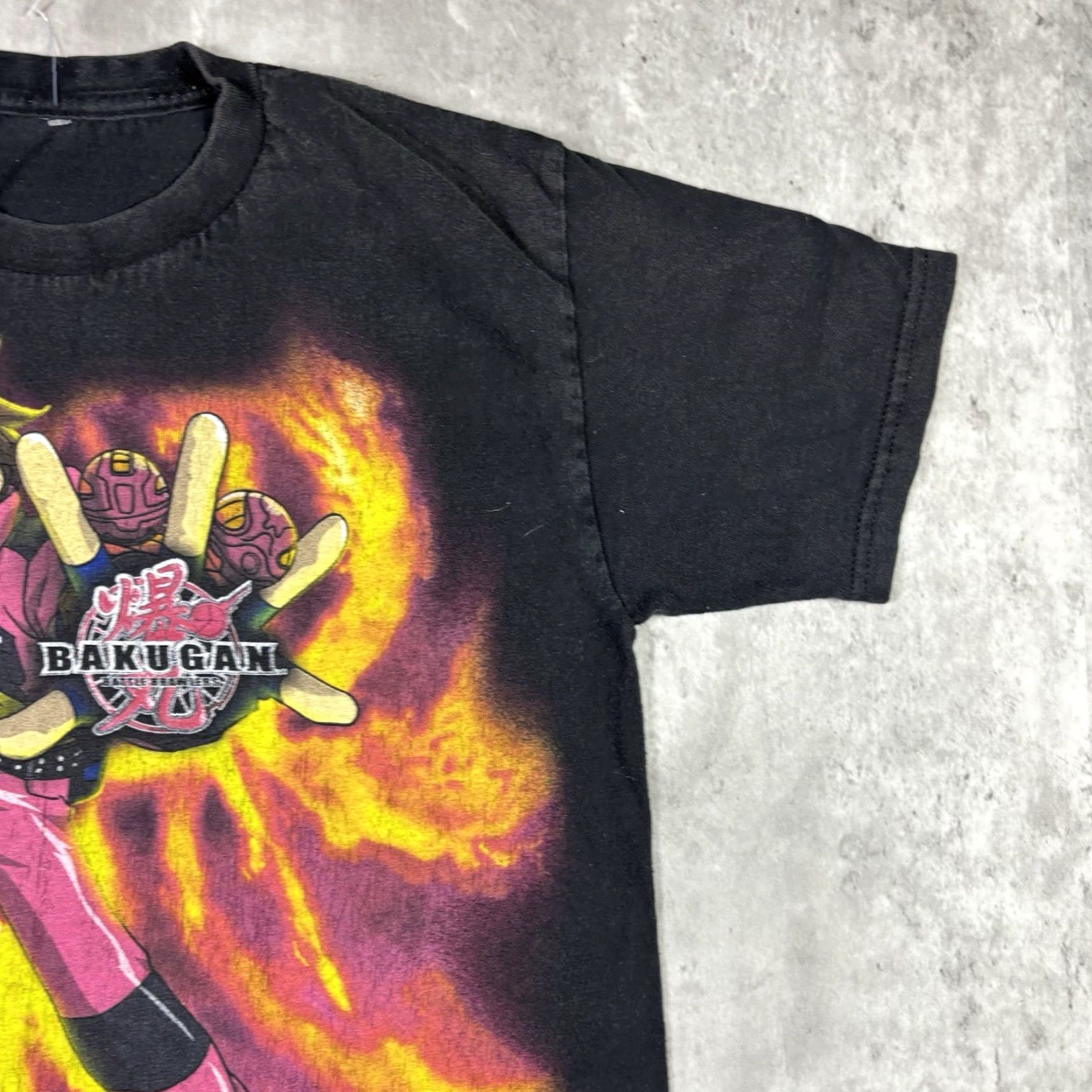 Vintage VINTAGE Bakugan T-Shirt Anime Graphic Print Crew Neck Black Adult Small Mens Shirt Size US S / EU 44-46 / 1 - 6 Thumbnail