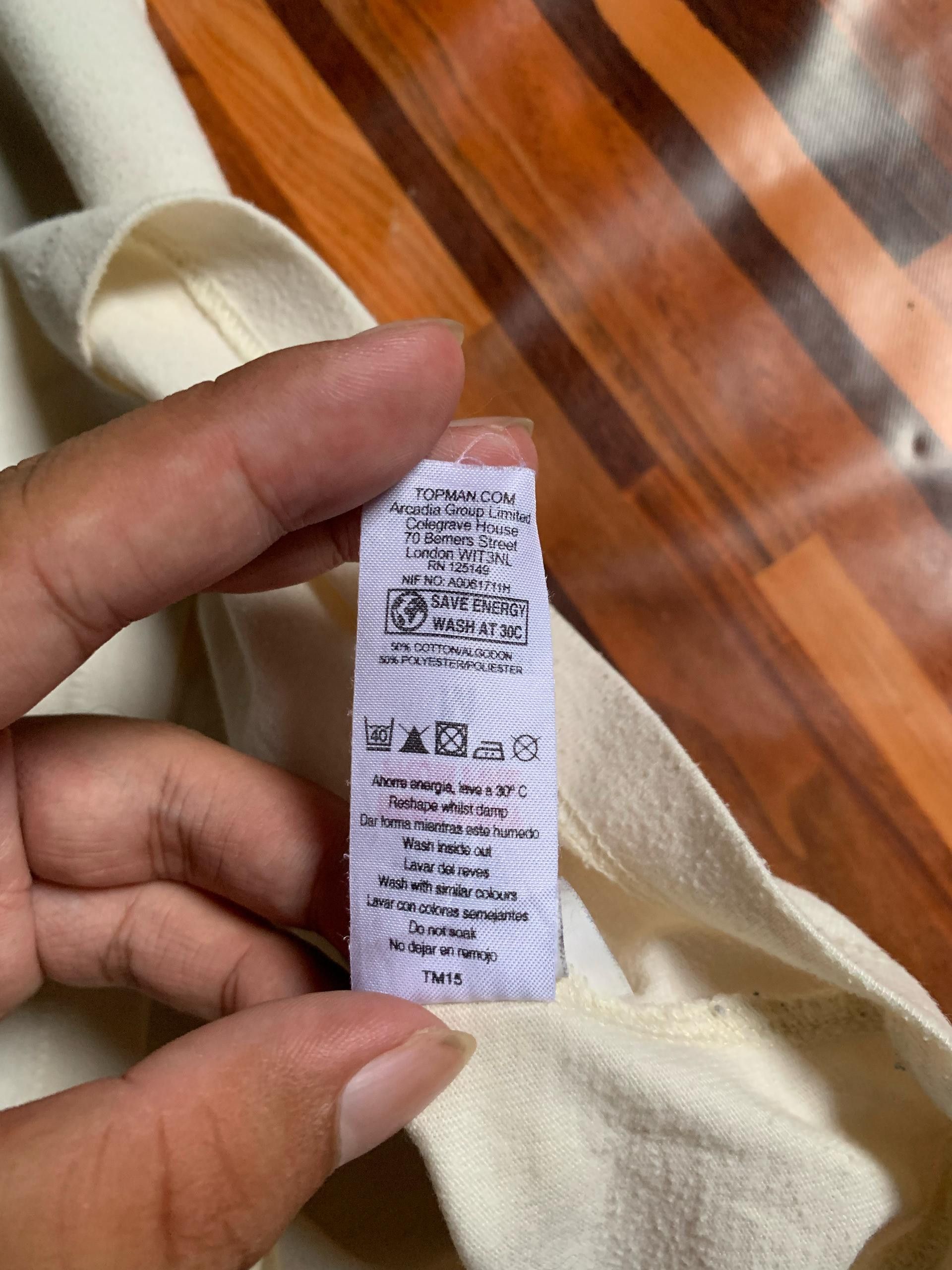Designer single stich Topman academy 1947 alumni Made in mauritius Size US M / EU 48-50 / 2 - 9 Thumbnail