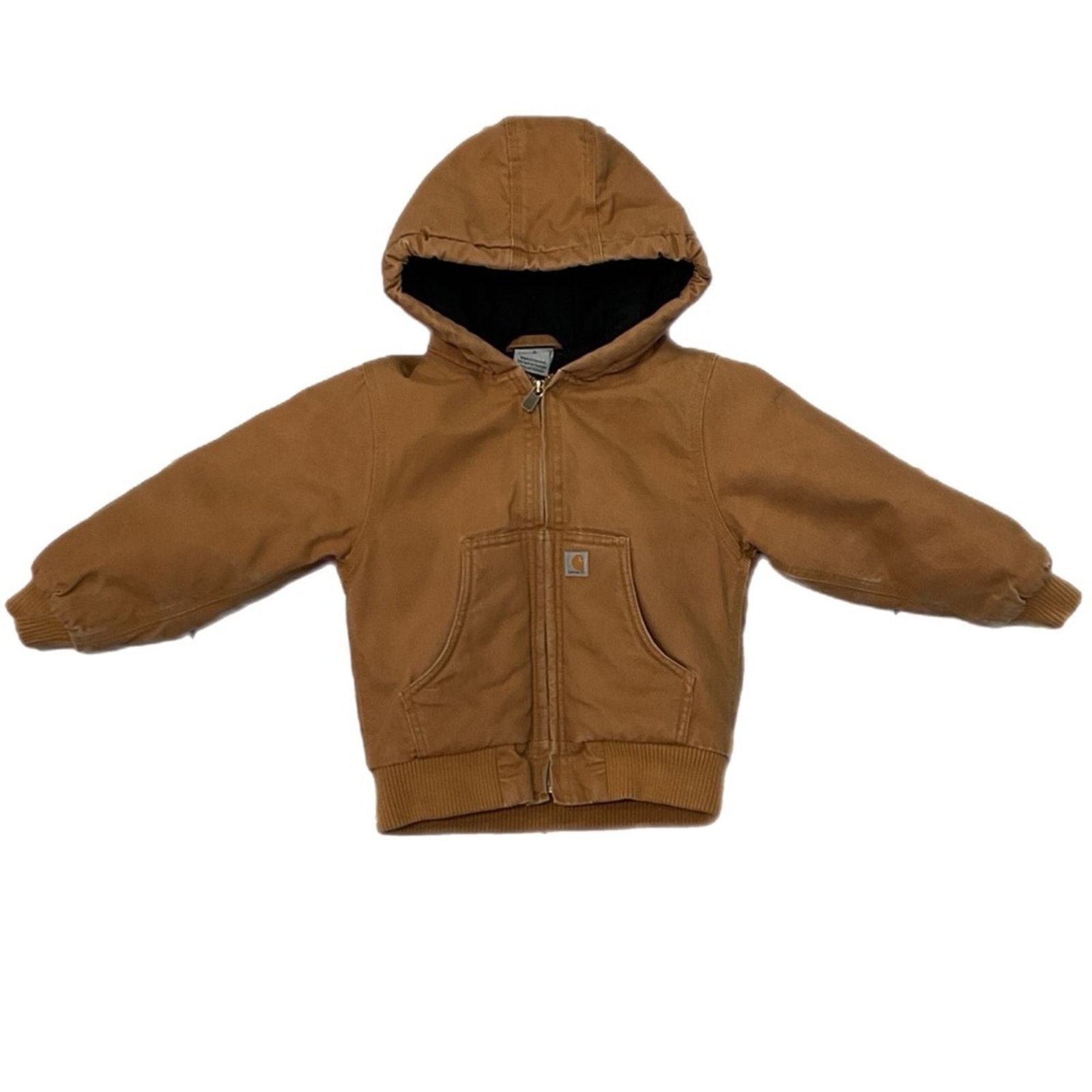 Carhartt Carhartt Khaki Canvas Youth Jacket Size US XXS / EU 40 - 1 Thumbnail