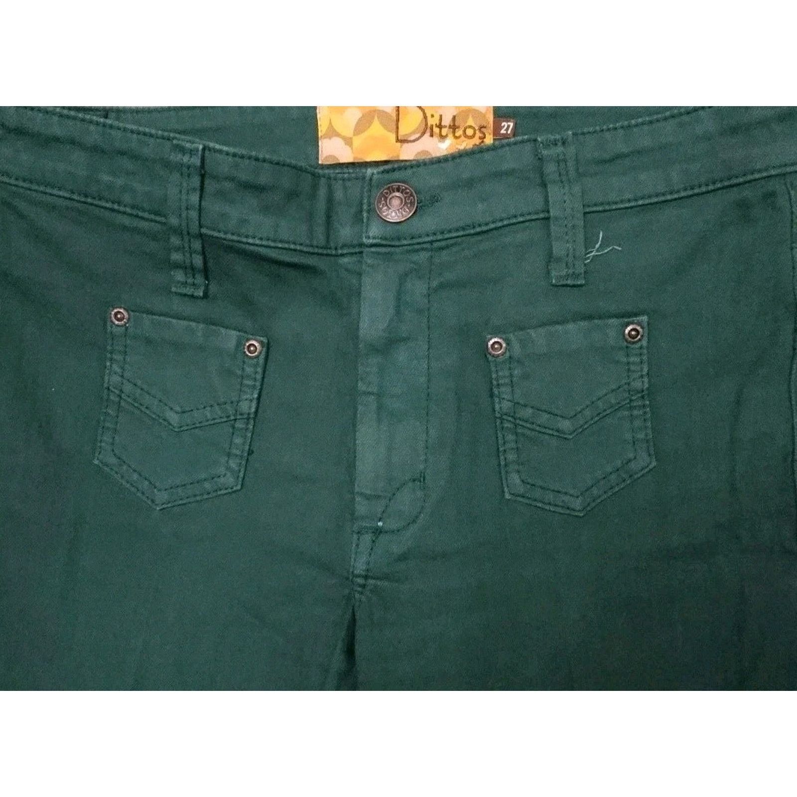 Other VTG 70's Dittos Flare High Waisted Wide Leg Deadstock 27 Size 27" / US 4 / IT 40 - 6 Thumbnail