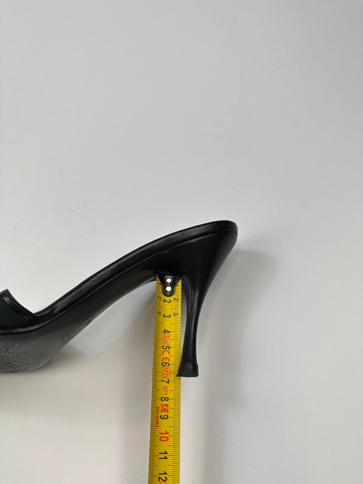 Gucci Gucci 00’s Black Canvas Monogram Heels Pumps Mules Size US 8.5 / IT 38.5 - 13 Thumbnail