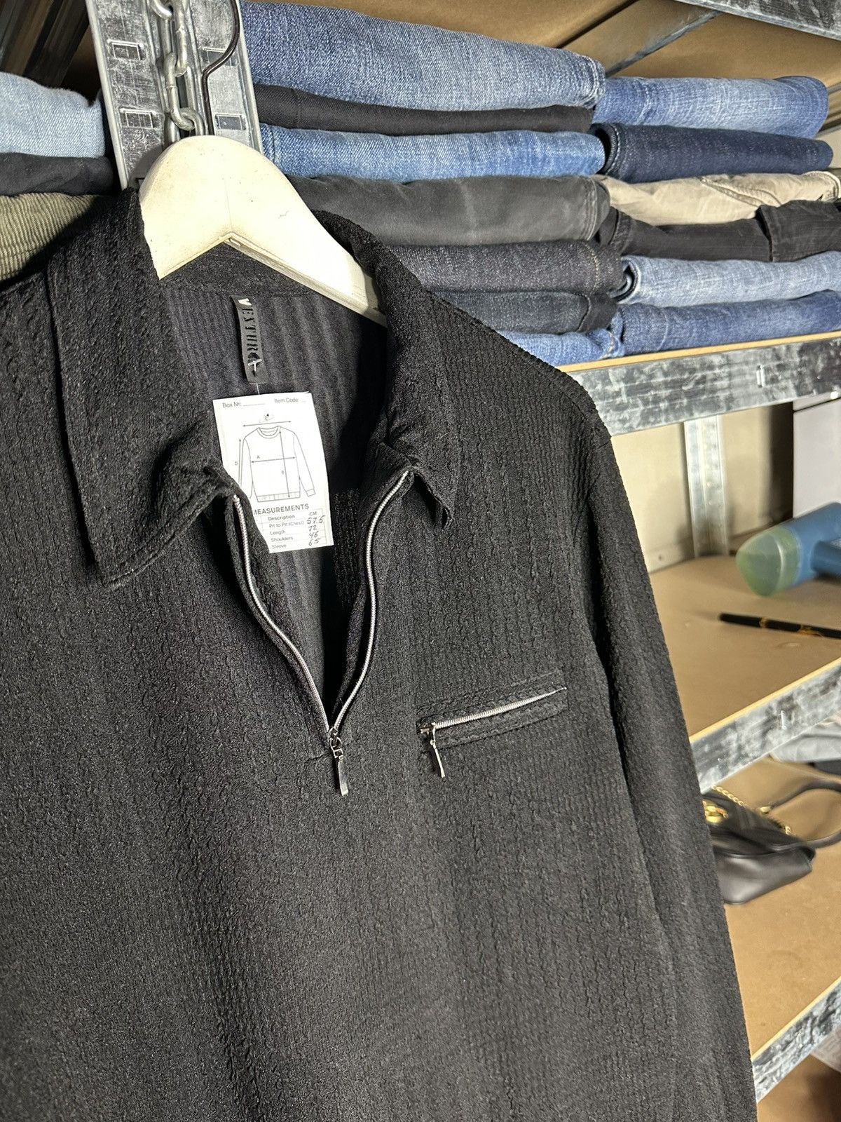 Other Vesturo Luxury Exclusive Tailoring Zip 1/4 Shirt Size US M / EU 48-50 / 2 - 2 Thumbnail